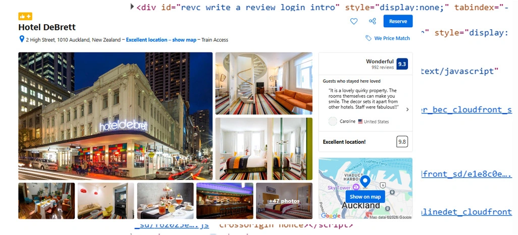Hotel Rate Monitoring API Dataset