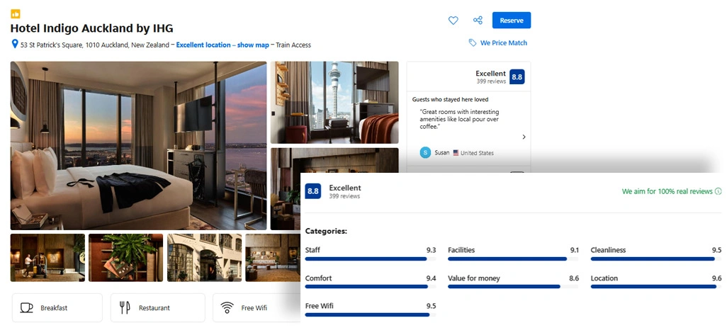 Hotel Customer Reviews Dataset API