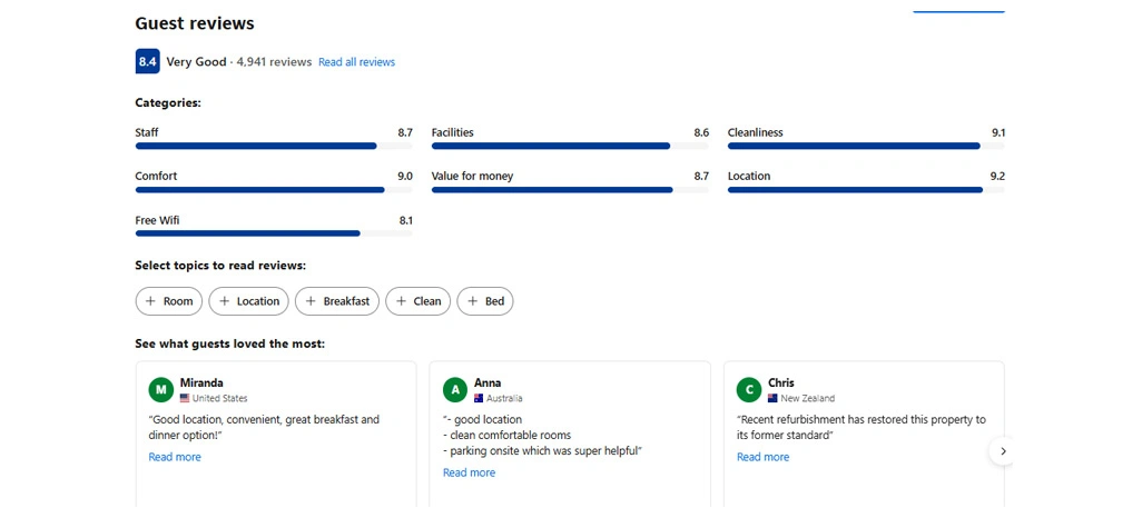 Hotel Review Monitoring Scraping