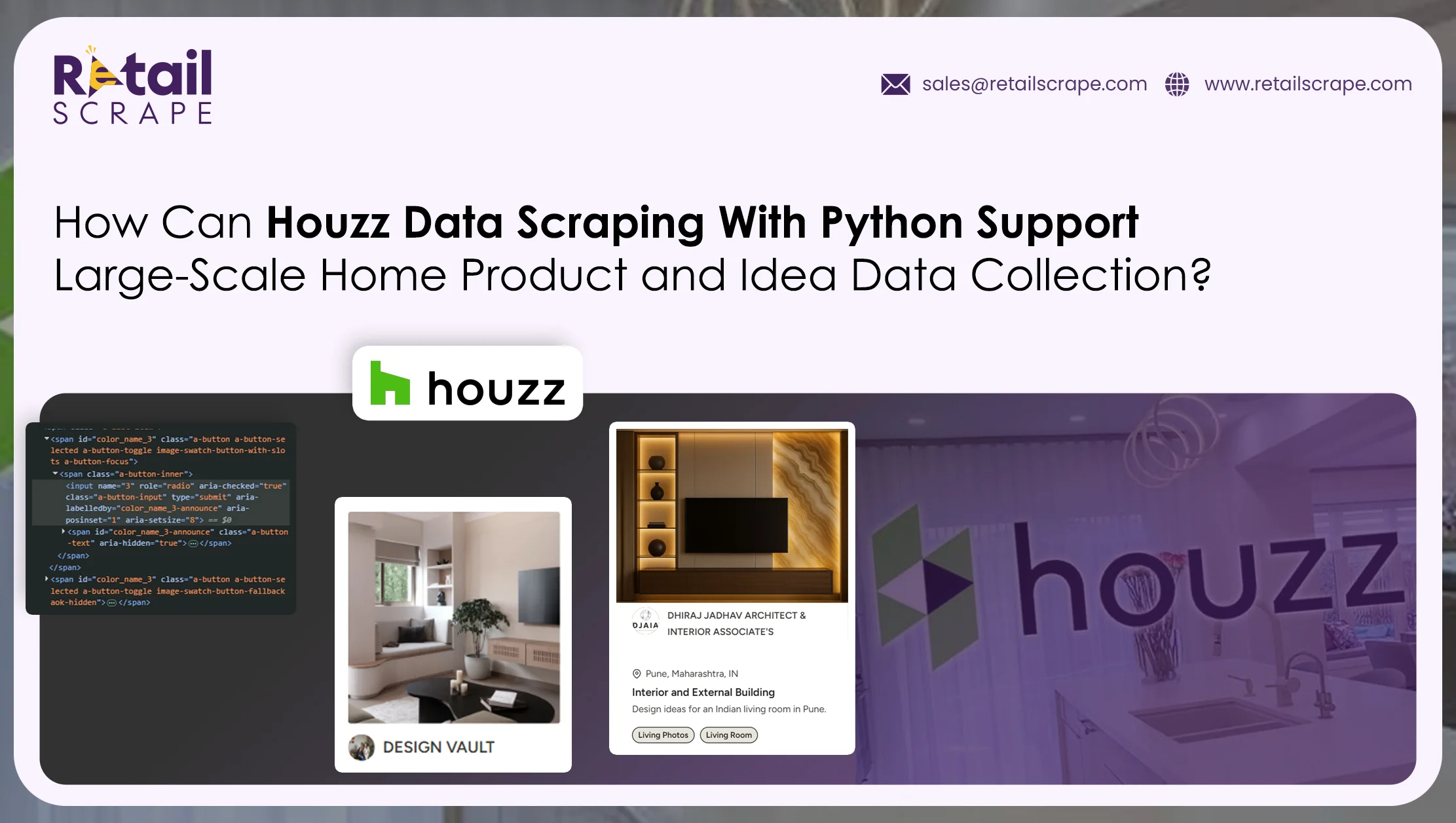 How Can Houzz Data Scraping With Python Support Large-Scale Home Product and Idea Data Collection?