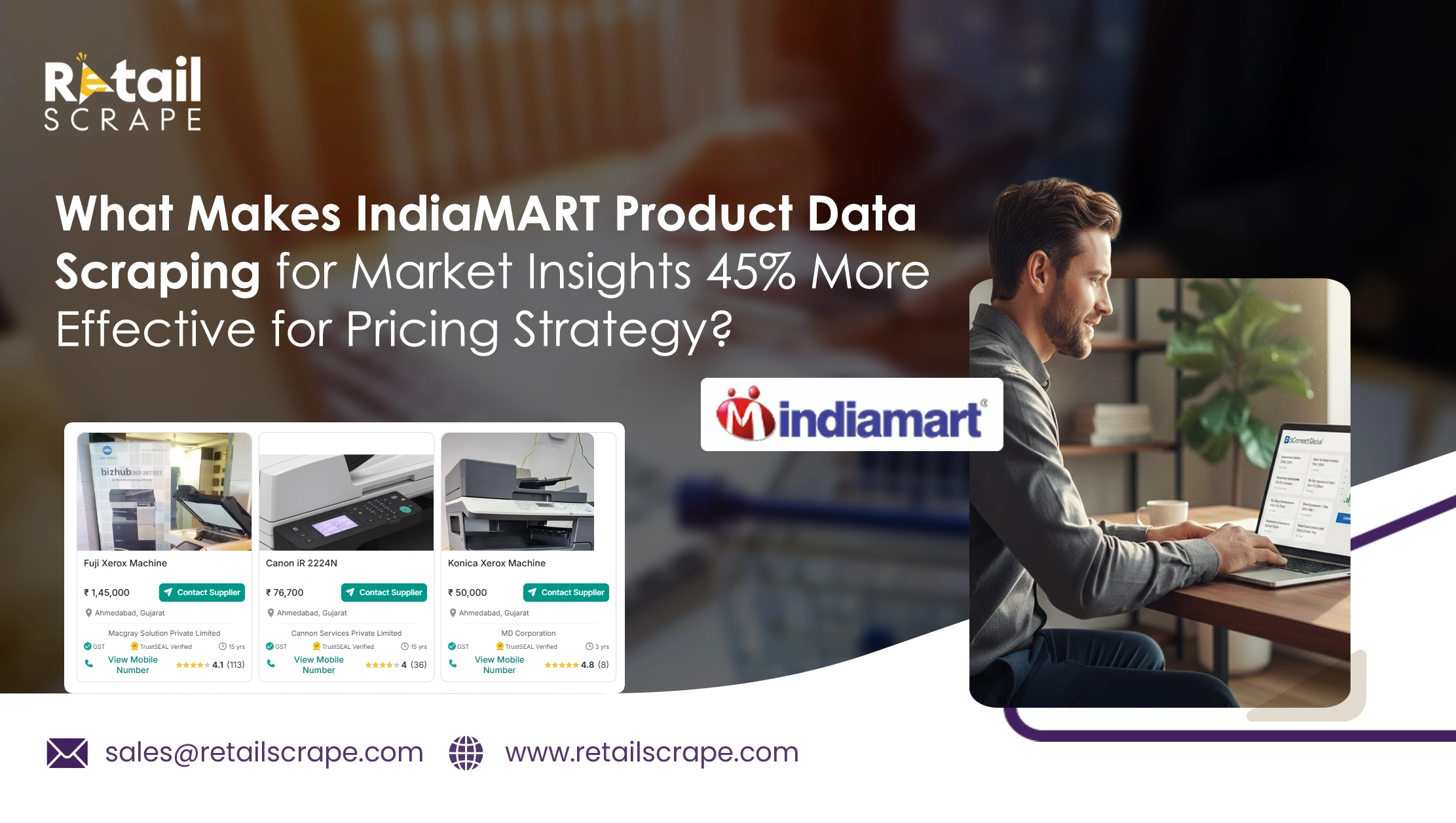 What Makes IndiaMART Product Data Scraping for Market Insights 45% More Effective for Pricing Strategy?