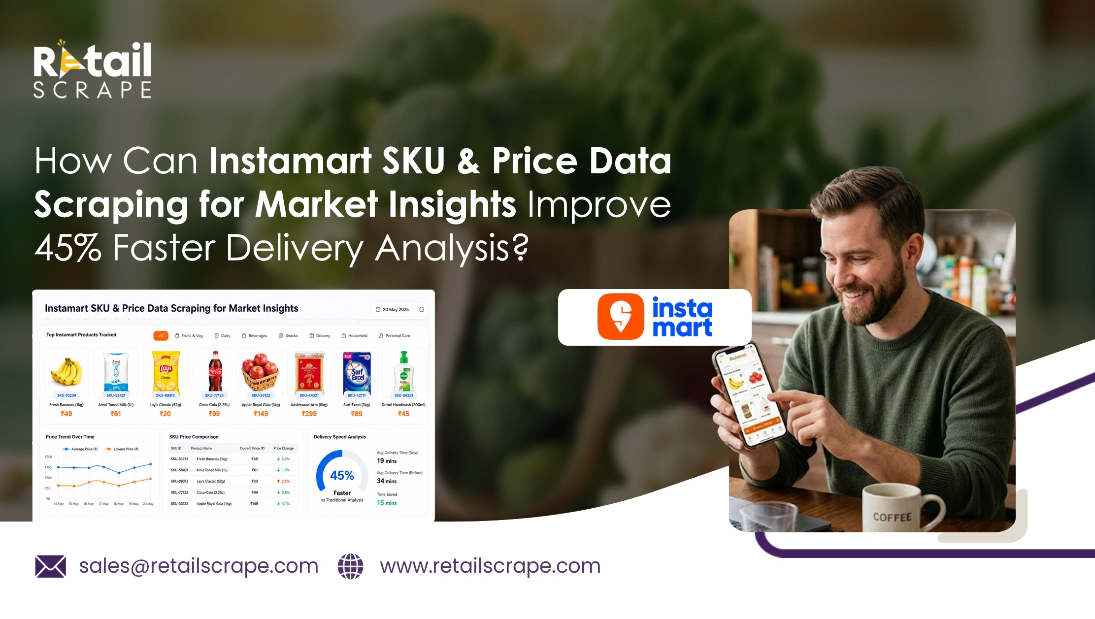 How Can Amazon Fresh and Grocery Delivery Data Scraping Benefit in Trend Analysis
