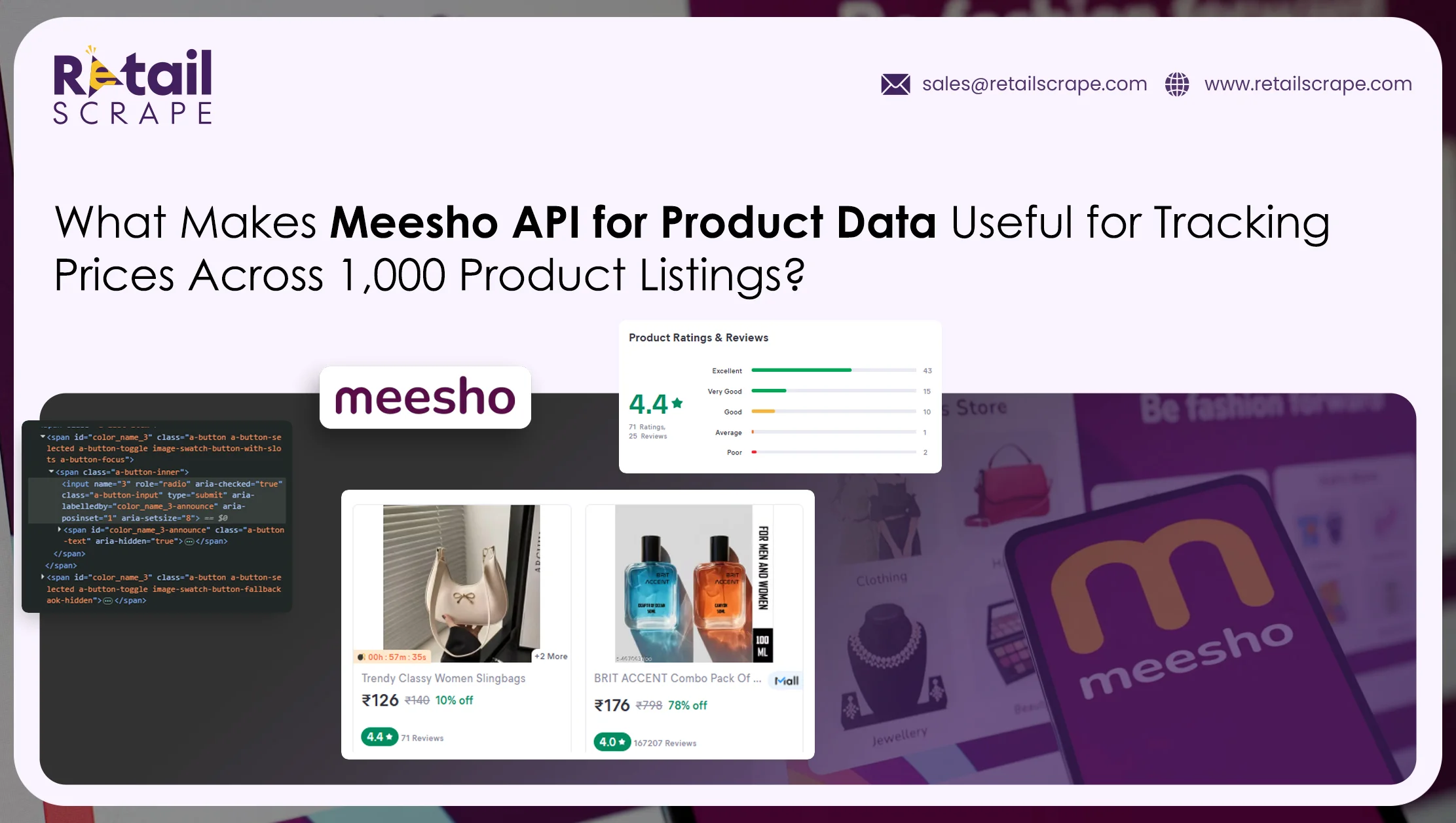 Meesho API for Product Data
