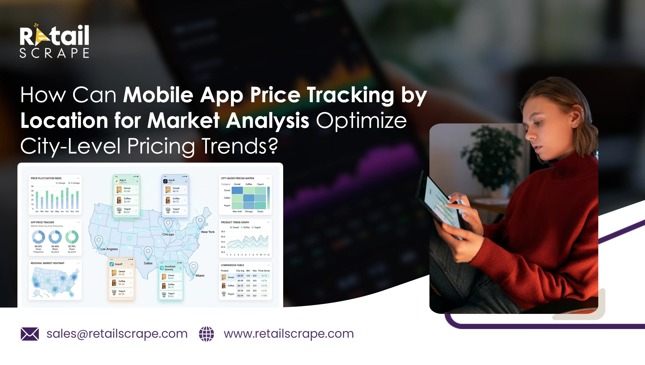 How Can Mobile App Price Tracking by Location for Market Analysis Optimize City-Level Pricing Trends?