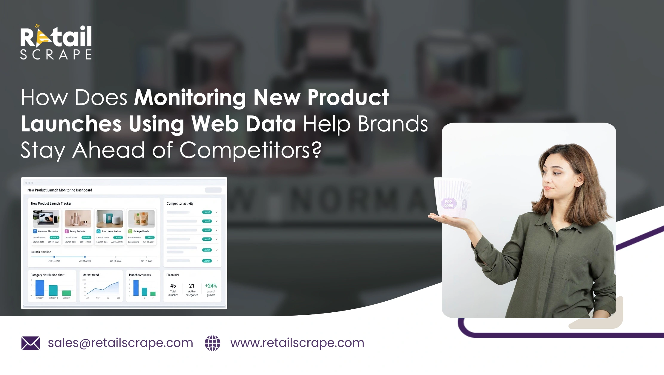 How Does Monitoring New Product Launches Using Web Data Help Brands Stay Ahead of Competitors?