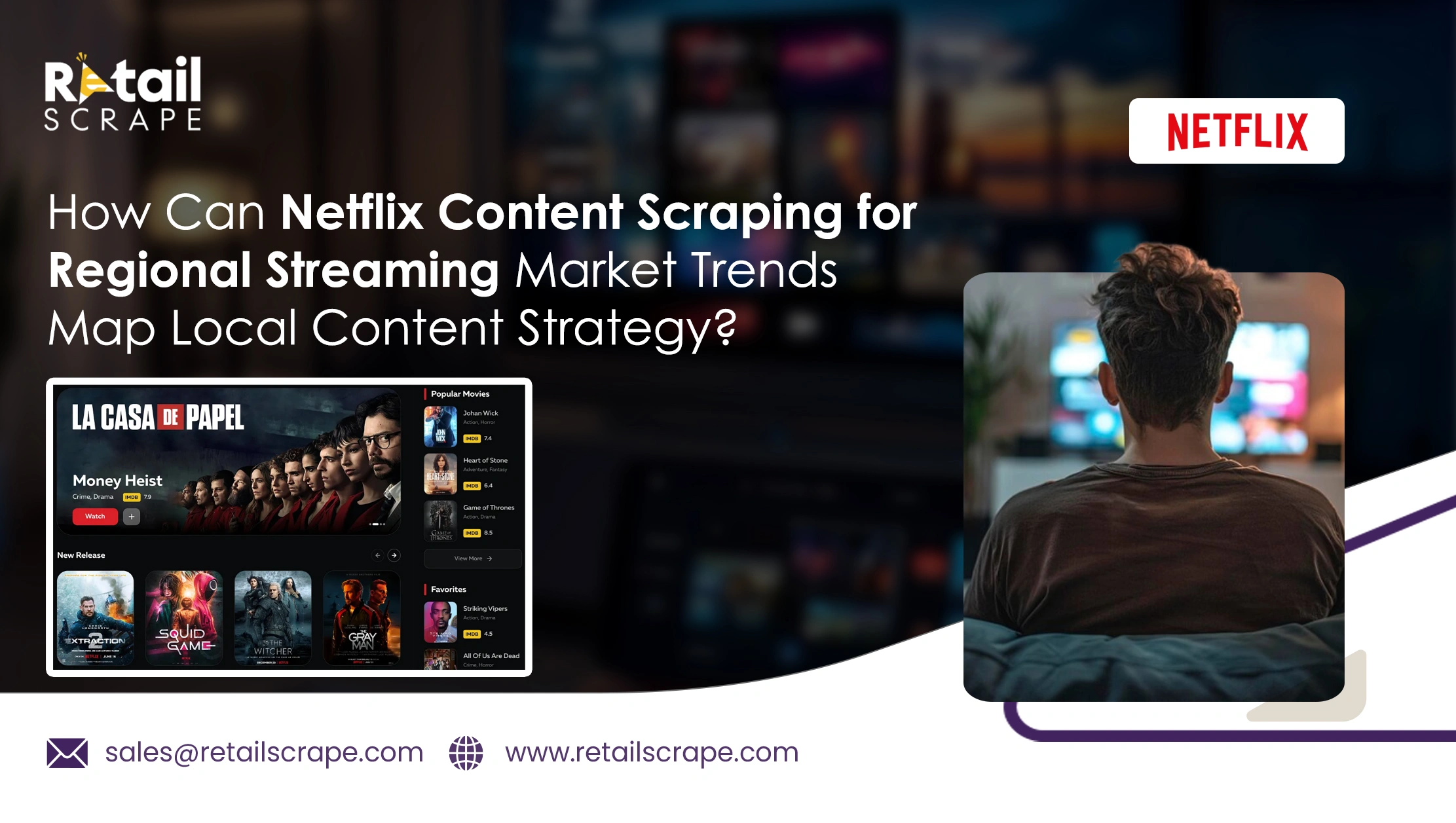 How Can Netflix Content Scraping for Regional Streaming Market Trends Map Local Content Strategy?