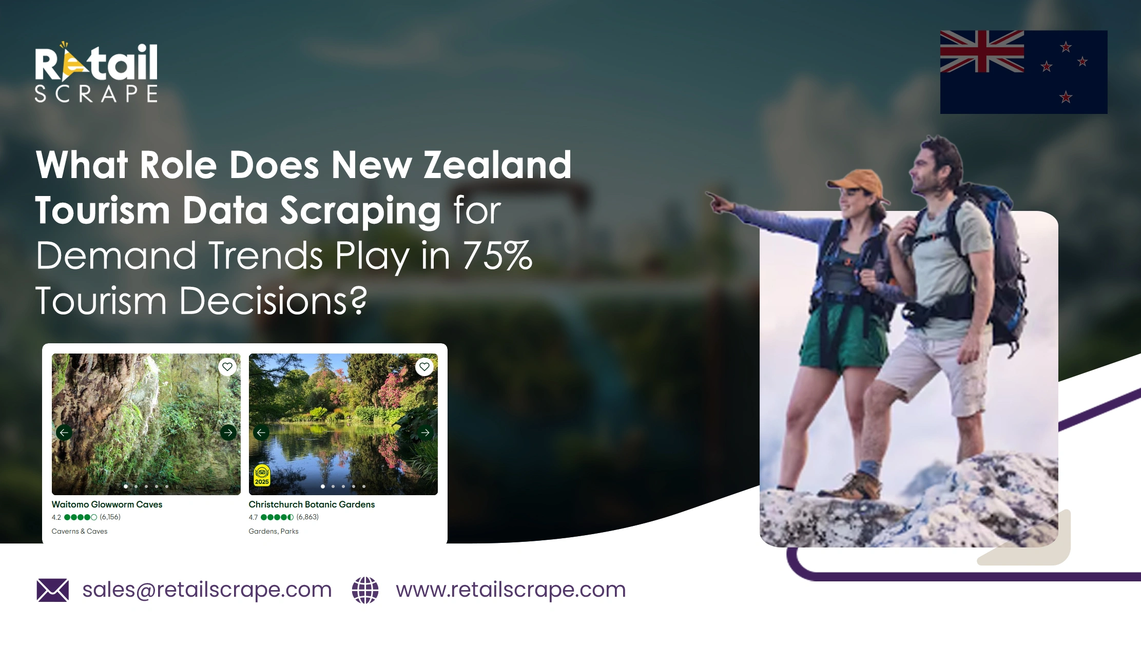 What Role Does New Zealand Tourism Data Scraping for Demand Trends Play in 75% Tourism Decisions?