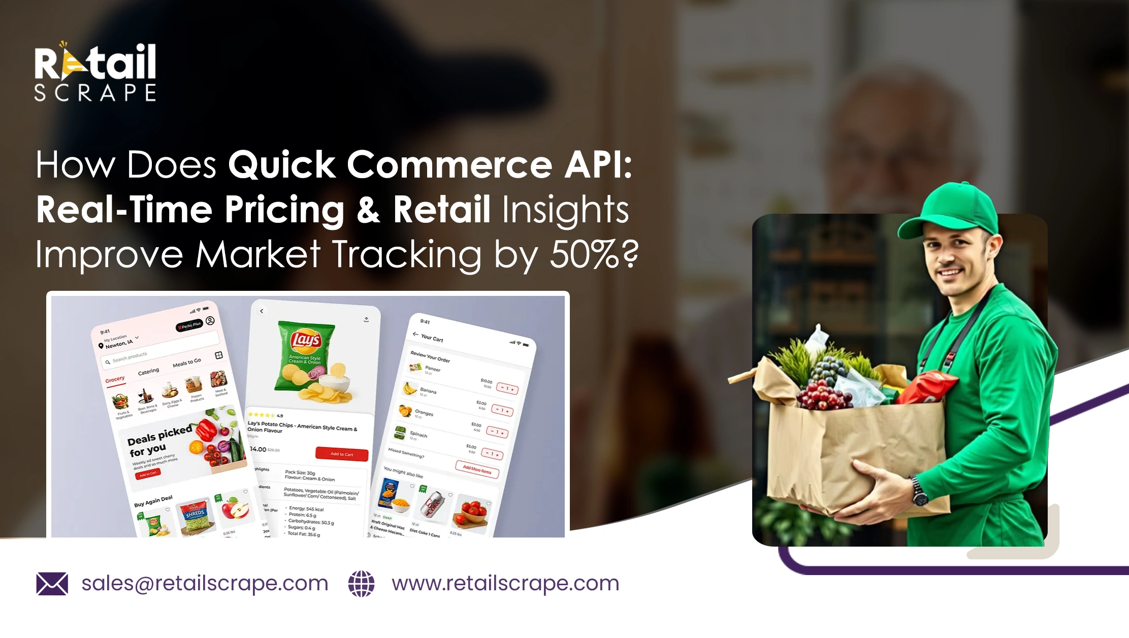 How Does Quick Commerce API: Real-Time Pricing & Retail Insights Improve Market Tracking by 50%?