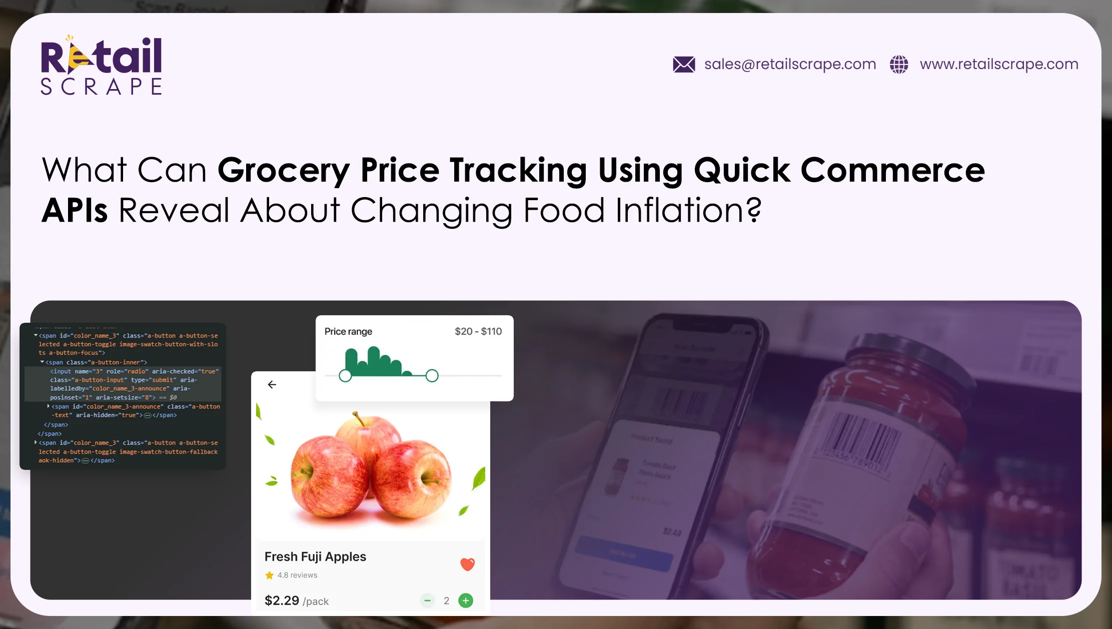 Grocery Price Tracking Using Quick Commerce APIs