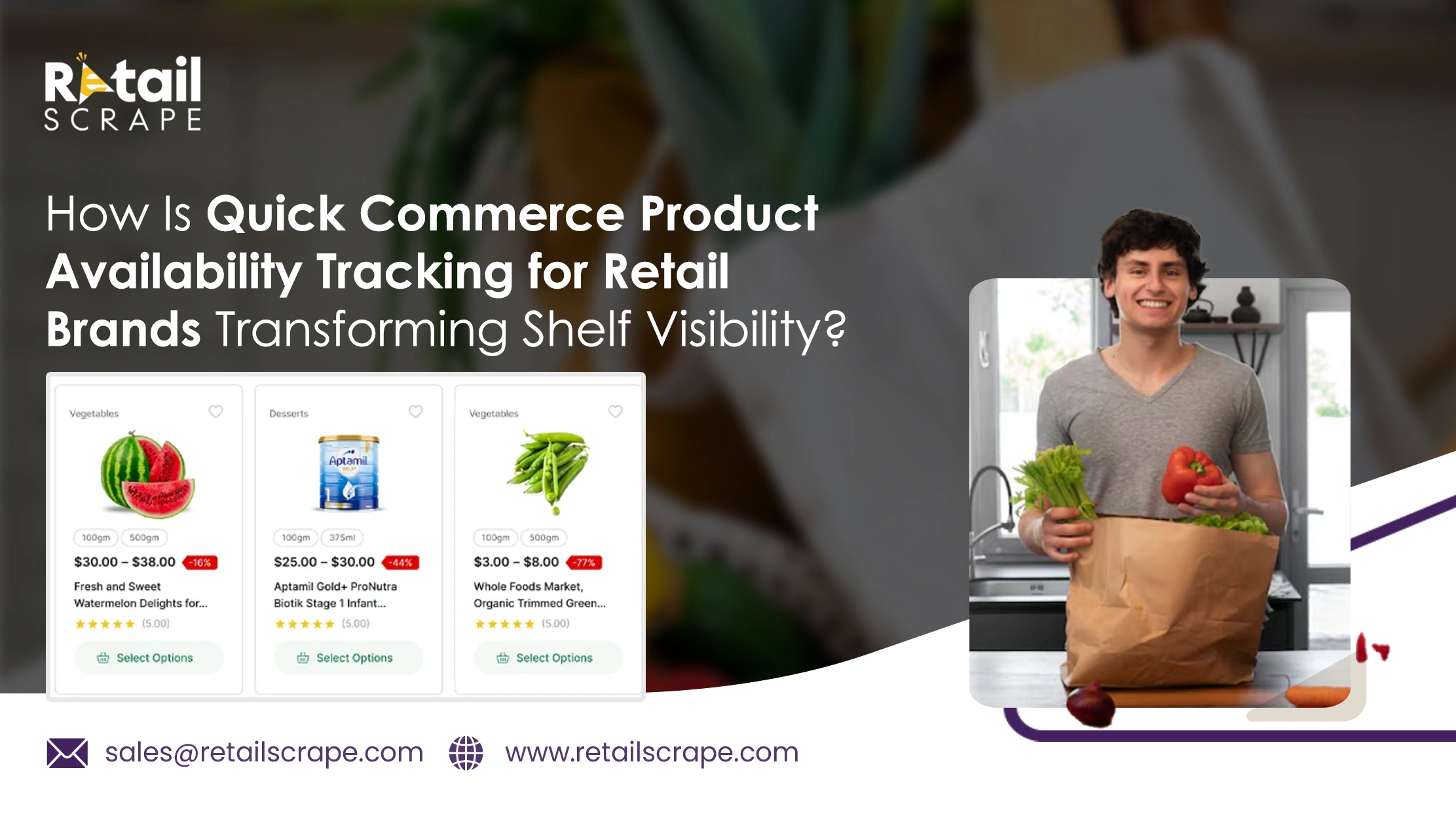 How Is Quick Commerce Product Availability Tracking for Retail Brands Transforming Shelf Visibility?