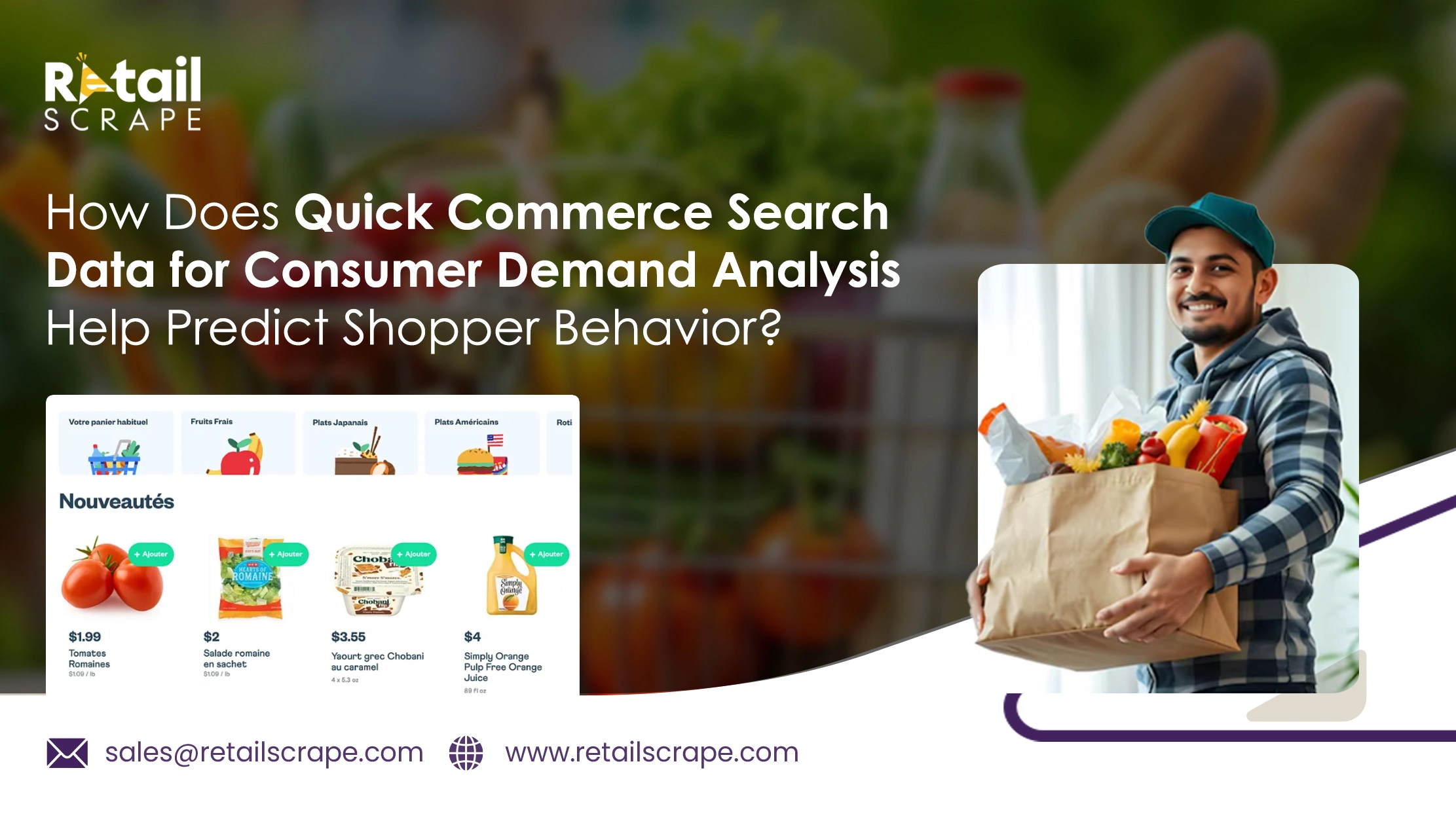 How Does Quick Commerce Search Data For Consumer Demand Analysis Help Predict Shopper Behavior