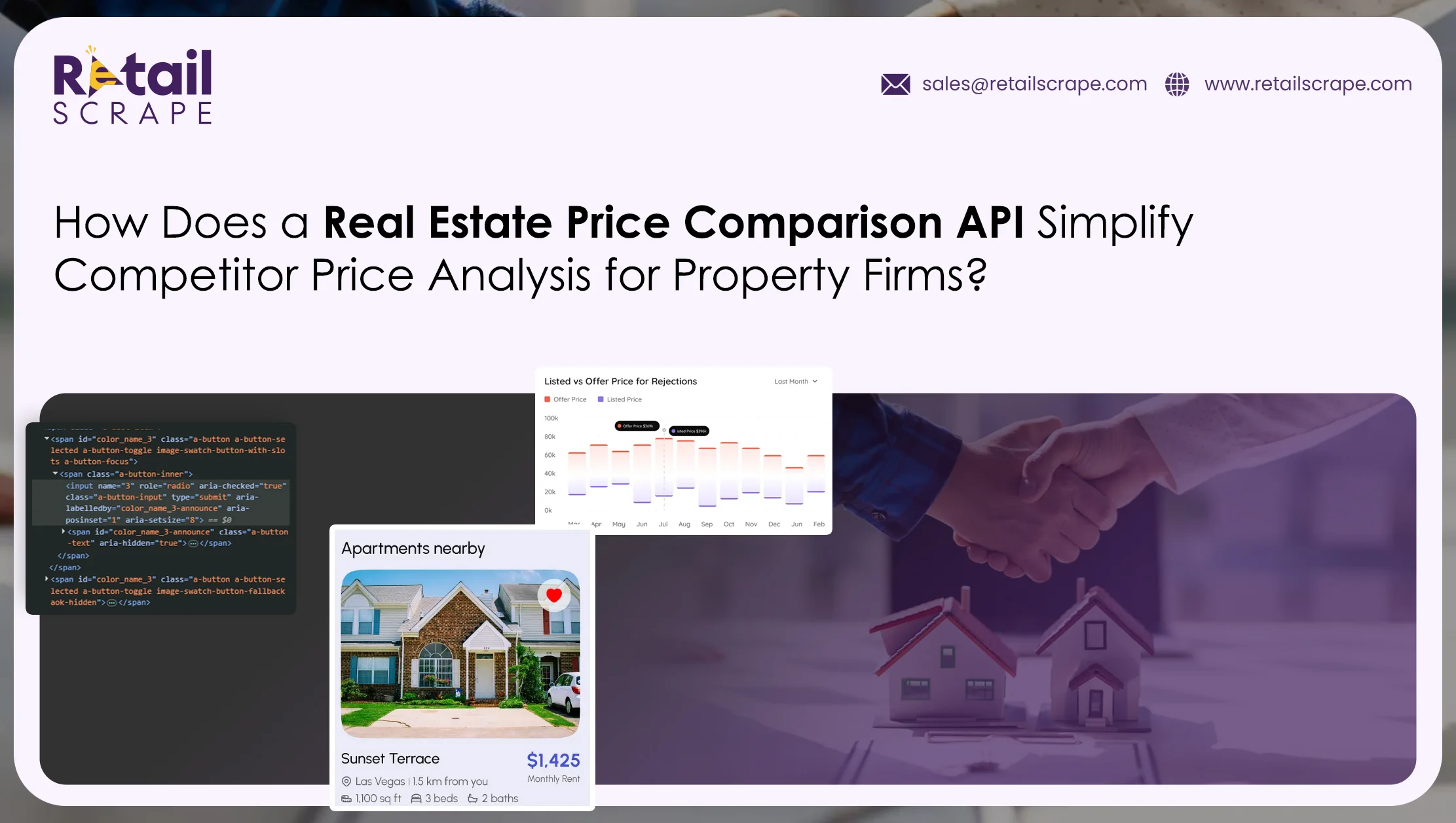 Real Estate Price Comparison API