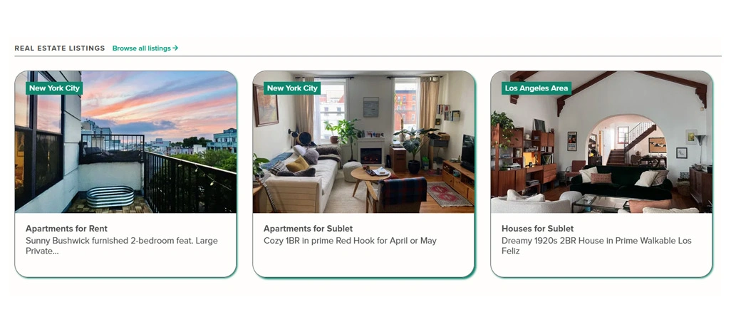 Housing Marketplace Listing Scraping