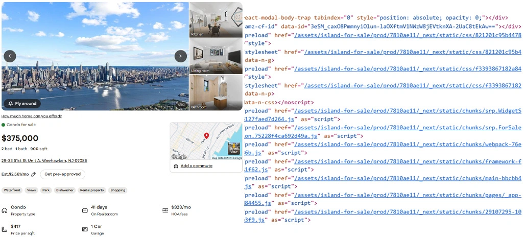 Real Estate Property Dataset API
