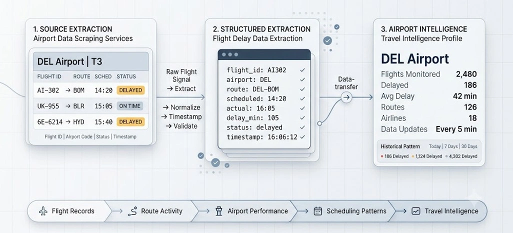 Advanced Extraction Practices Create Deeper Airport Intelligence for Travel Businesses