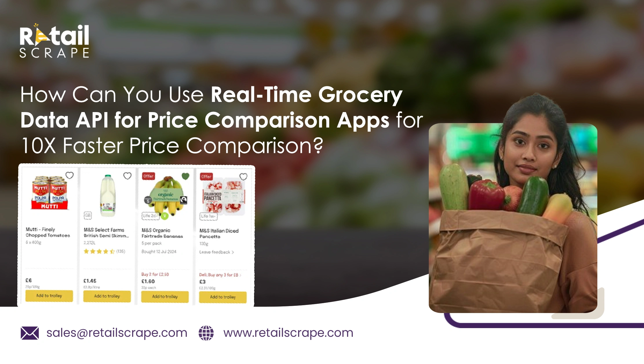 How Can You Use Real Time Grocery Data API For Price Comparison Apps For 10X Faster Price Comparison