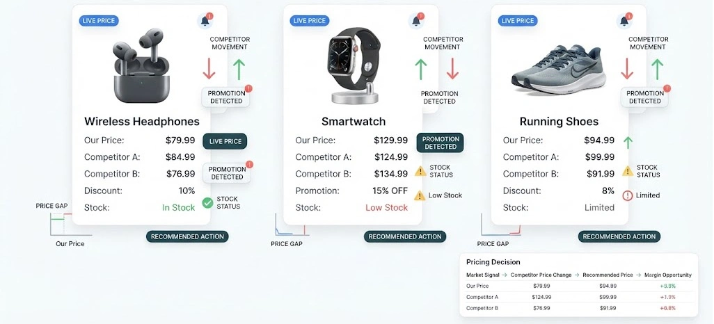 Real-Time Market Signals Strengthen Competitive Retail Pricing Decisions