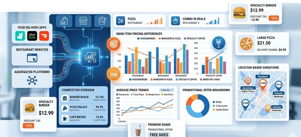 Understanding Restaurant Competitor Pricing Data