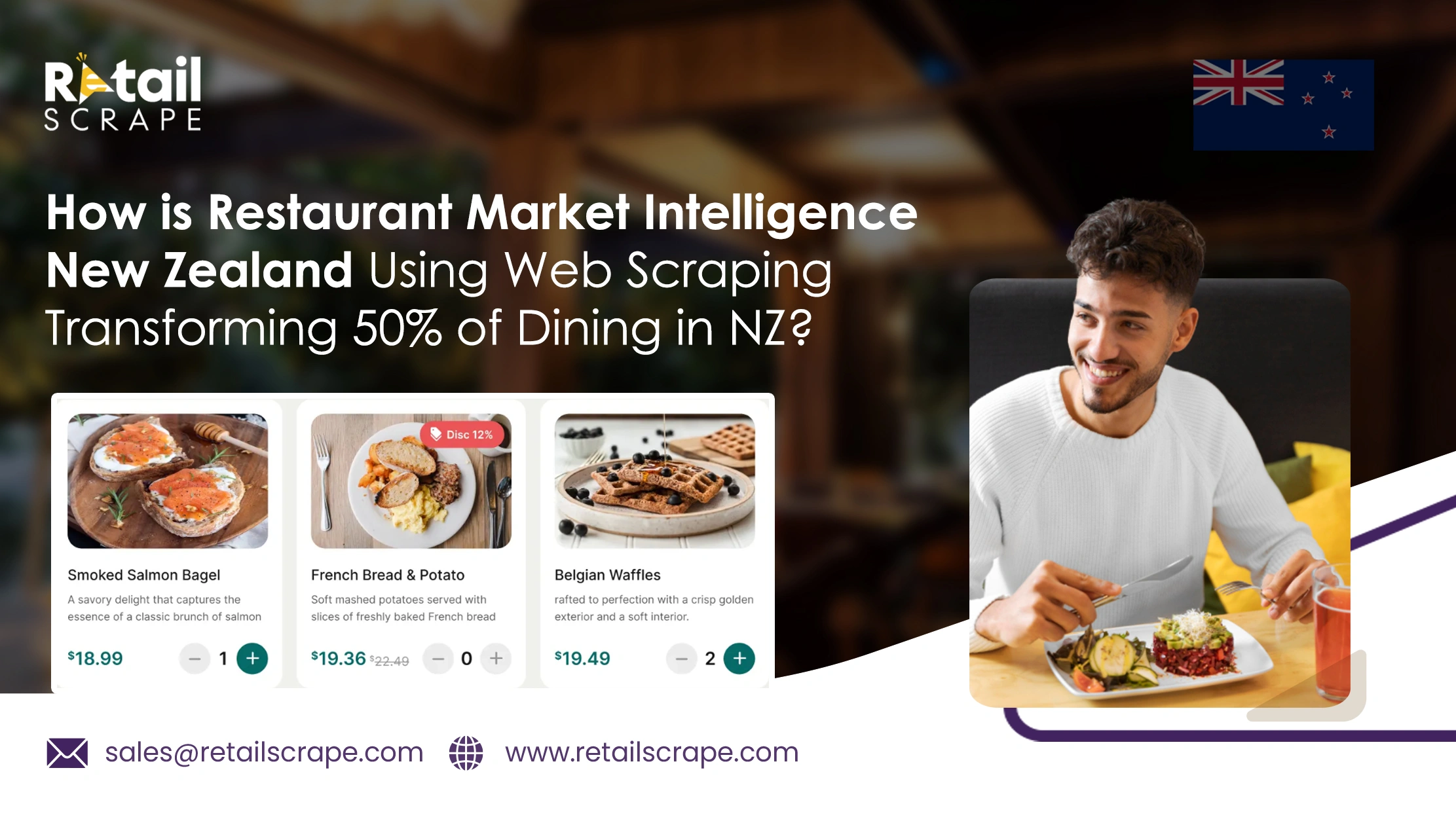 How is Restaurant Market Intelligence New Zealand Using Web Scraping Transforming 50% of Dining in NZ?