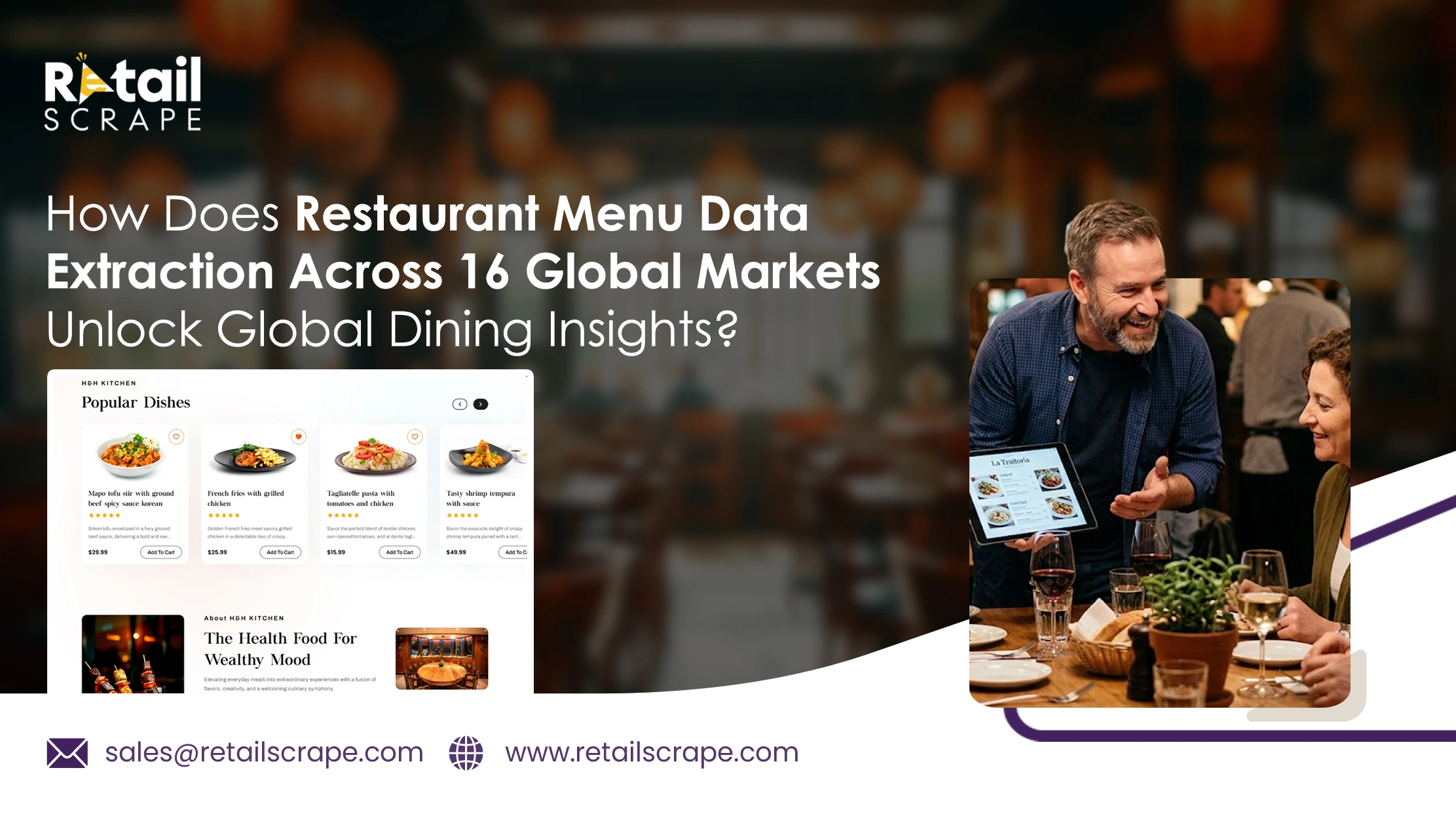 How Does Restaurant Menu Data Extraction Across 16 Global Markets Unlock Global Dining Insights?