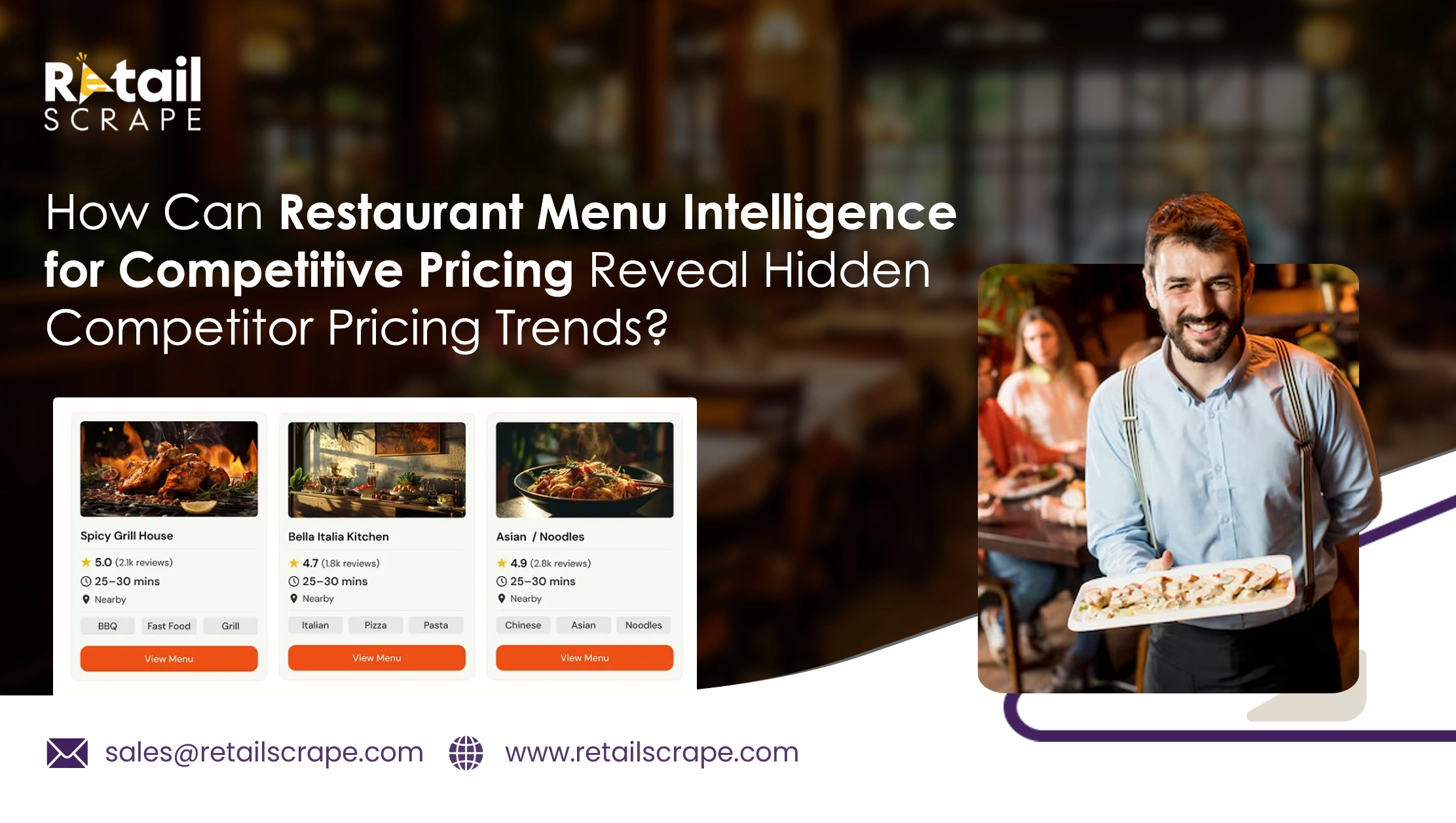 How Can Restaurant Menu Intelligence for Competitive Pricing Reveal Hidden Competitor Pricing Trends?