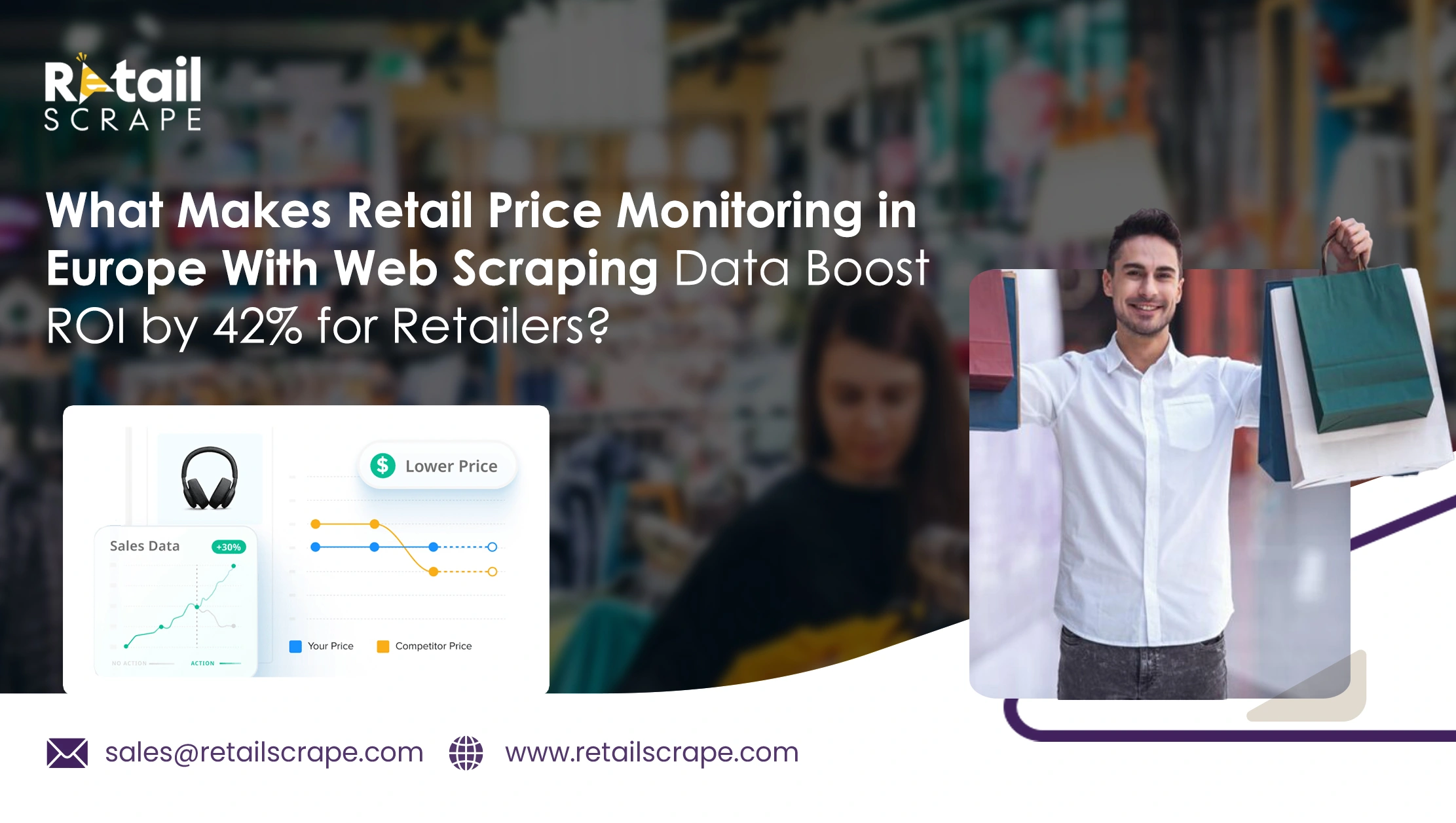 What Makes Retail Price Monitoring in Europe With Web Scraping Data Boost ROI by 42% for Retailers?