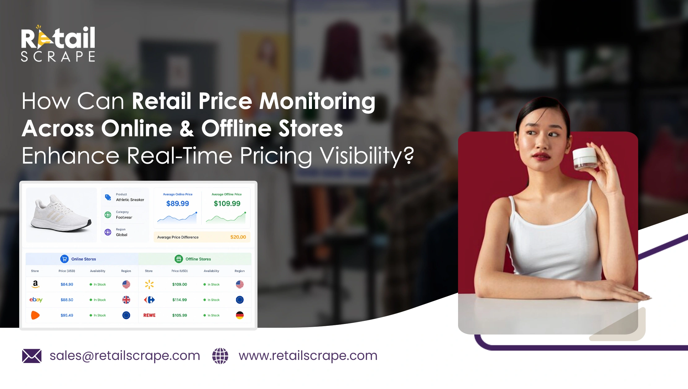 How Can Retail Price Monitoring Across Online & Offline Stores Enhance Real-Time Pricing Visibility?
