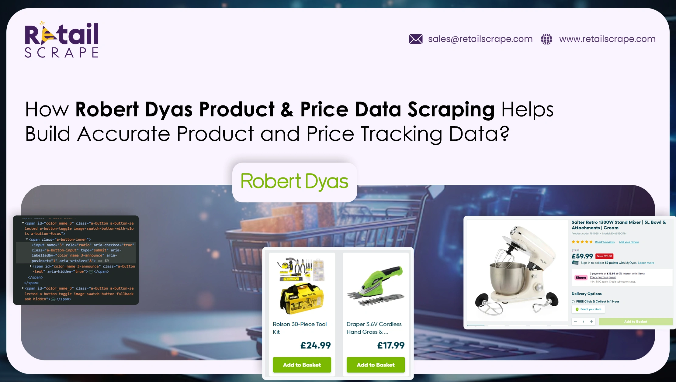How Robert Dyas Product & Price Data Scraping Helps Build Accurate Product and Price Tracking Data?