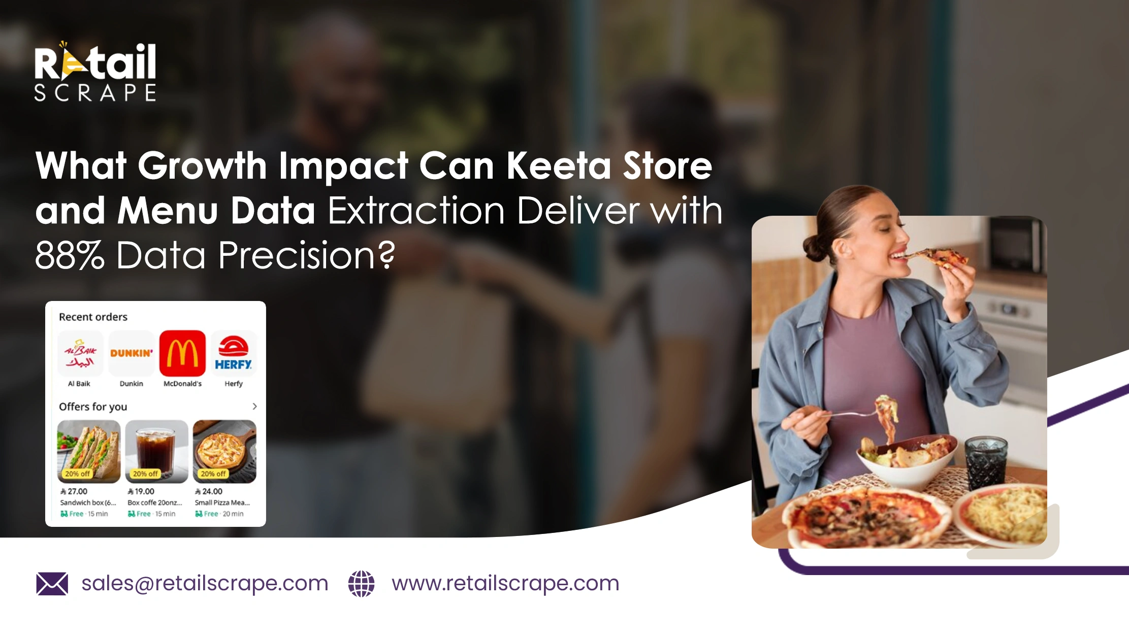 What Growth Impact Can Keeta Store and Menu Data Extraction Deliver with 88% Data Precision?  