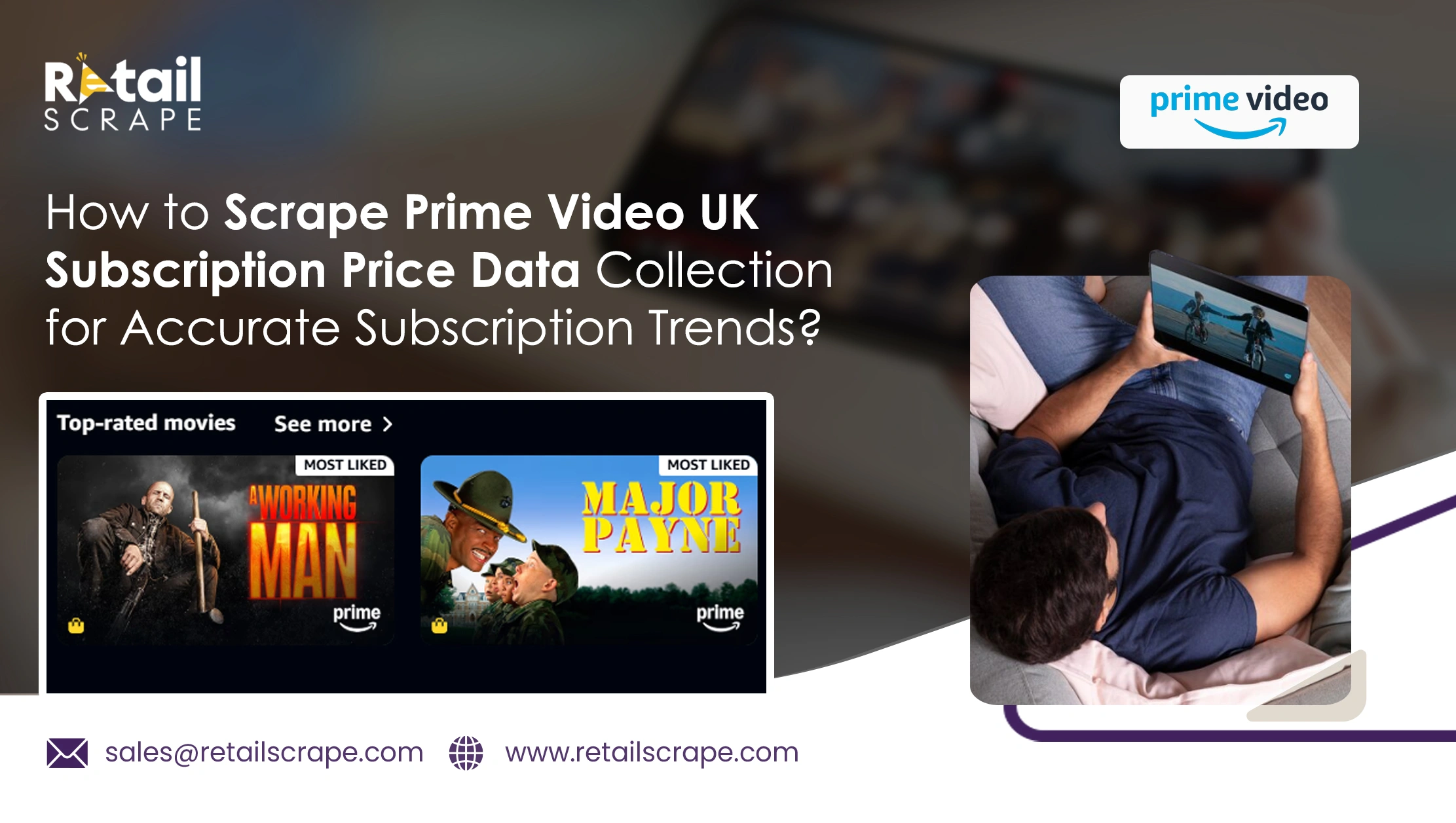 How to Scrape Prime Video UK Subscription Price Data Collection for Accurate Subscription Trends?