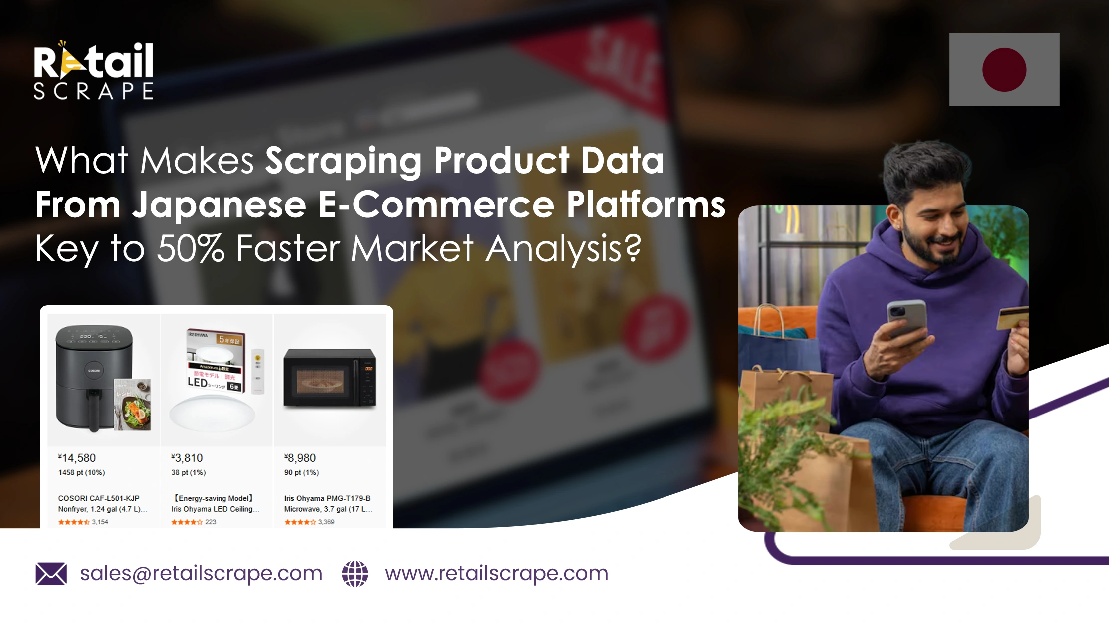 What Makes Scraping Product Data From Japanese E-Commerce Platforms Key to 50% Faster Market Analysis?