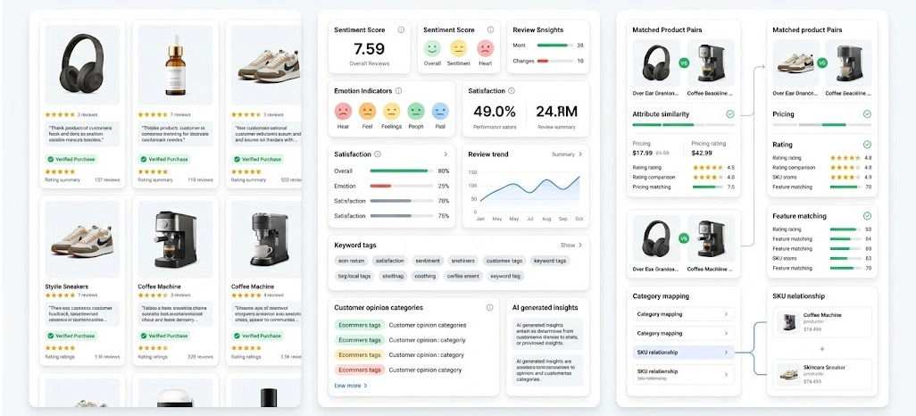 Understanding Consumer Behavior Through Structured Review Intelligence