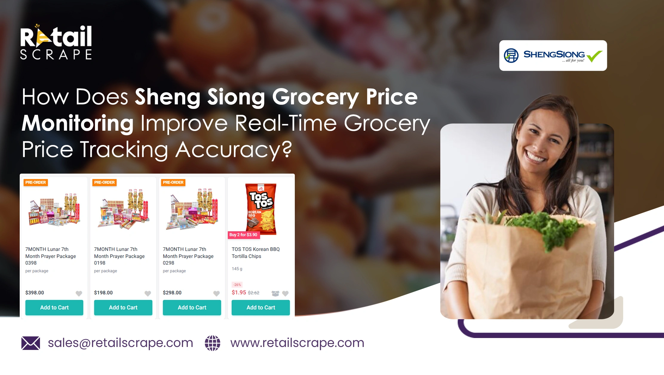 How Does Sheng Siong Grocery Price Monitoring Improve Real-Time Grocery Price Tracking Accuracy?