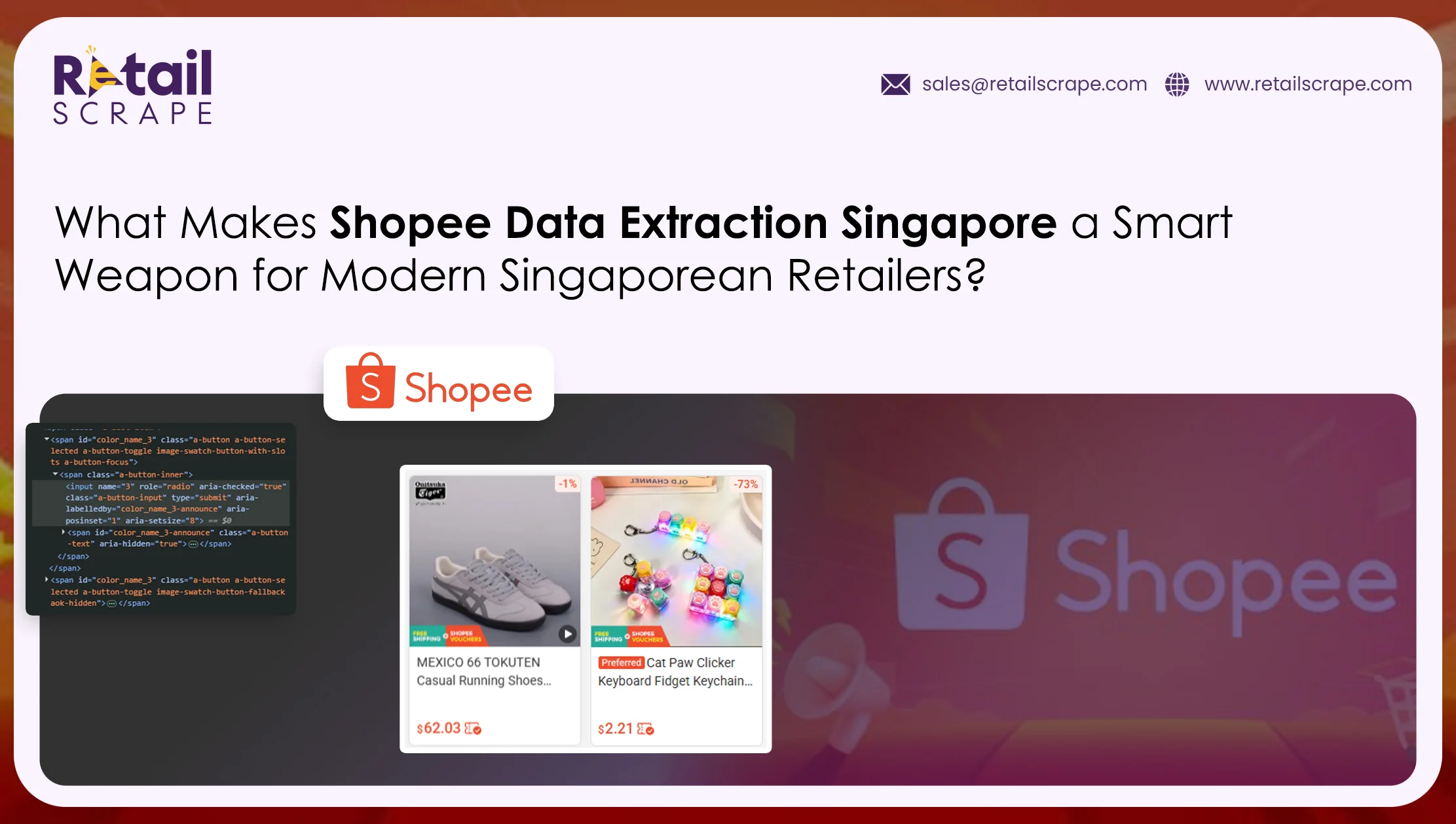 Shopee Data Extraction Singapore