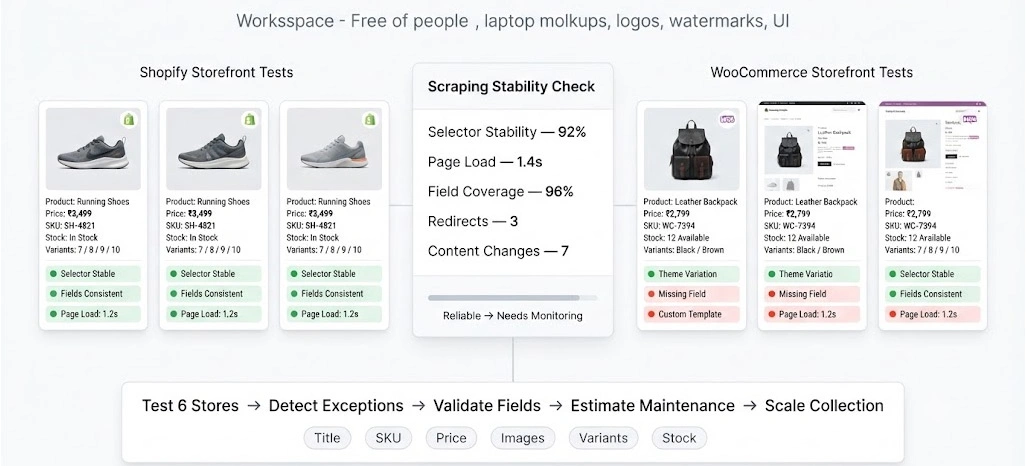 Evaluating Storefront Stability For Reliable Scraping Across Platforms