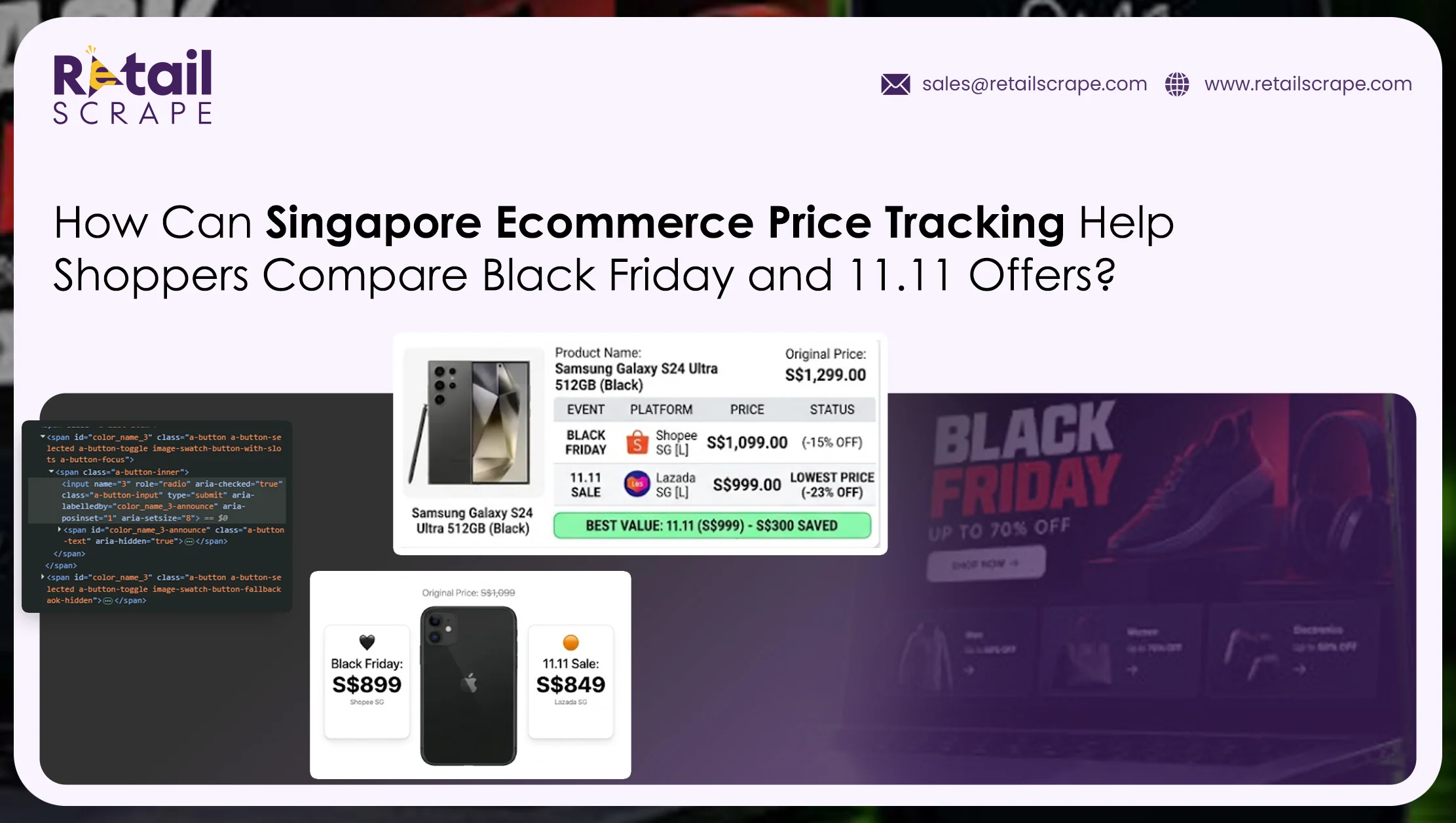 Singapore Ecommerce Price Tracking