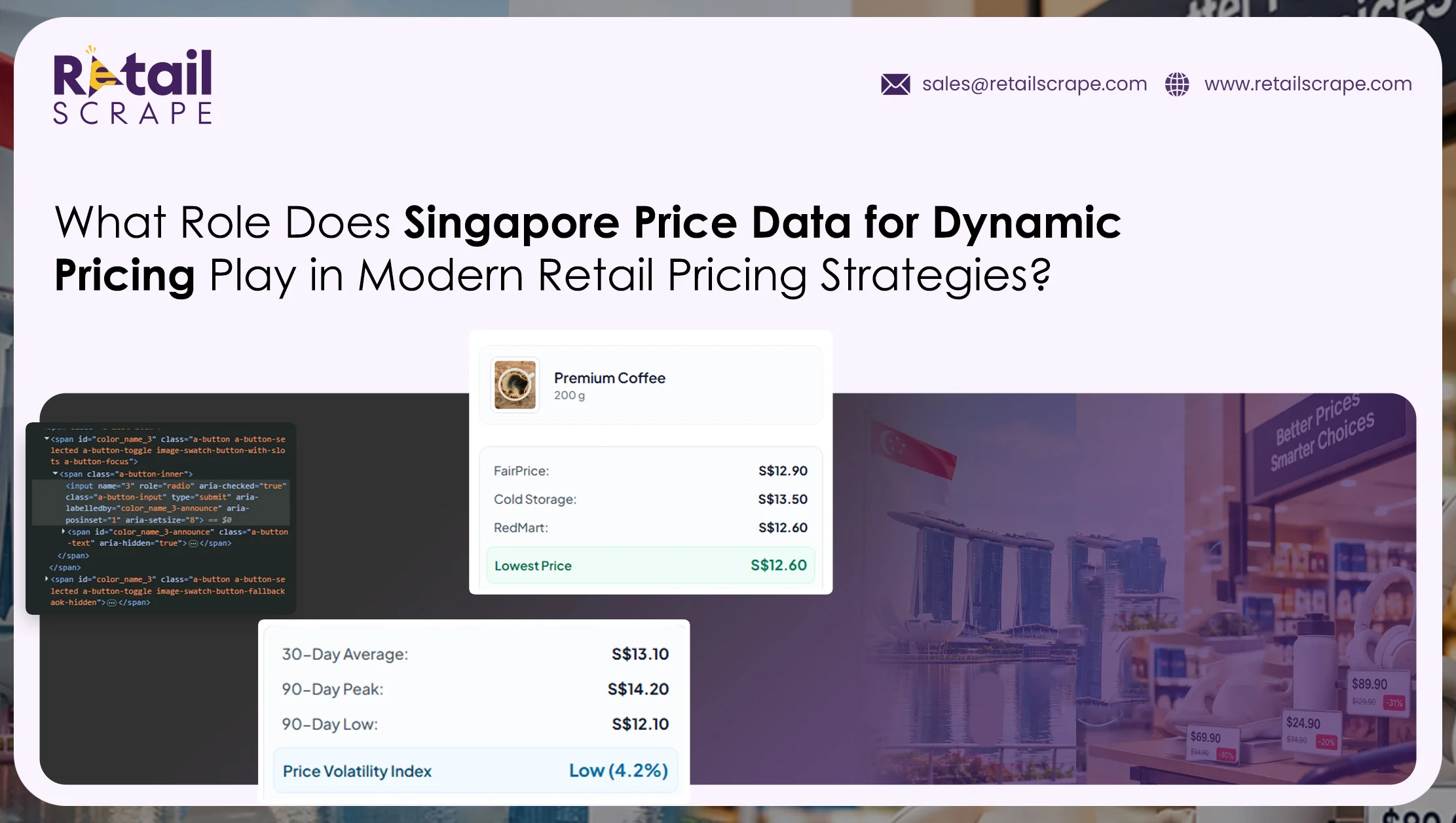Singapore Price Data for Dynamic Pricing