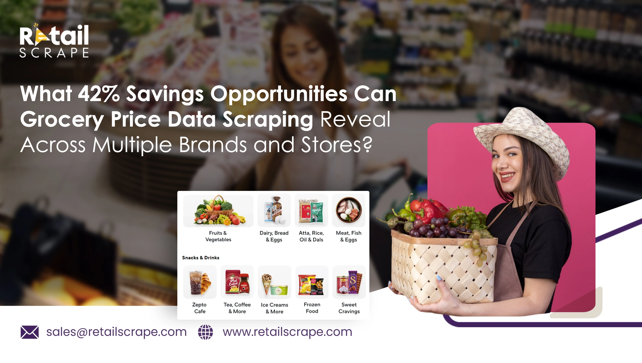 What 42% Savings Opportunities Can Grocery Price Data Scraping Reveal Across Multiple Brands and Stores?