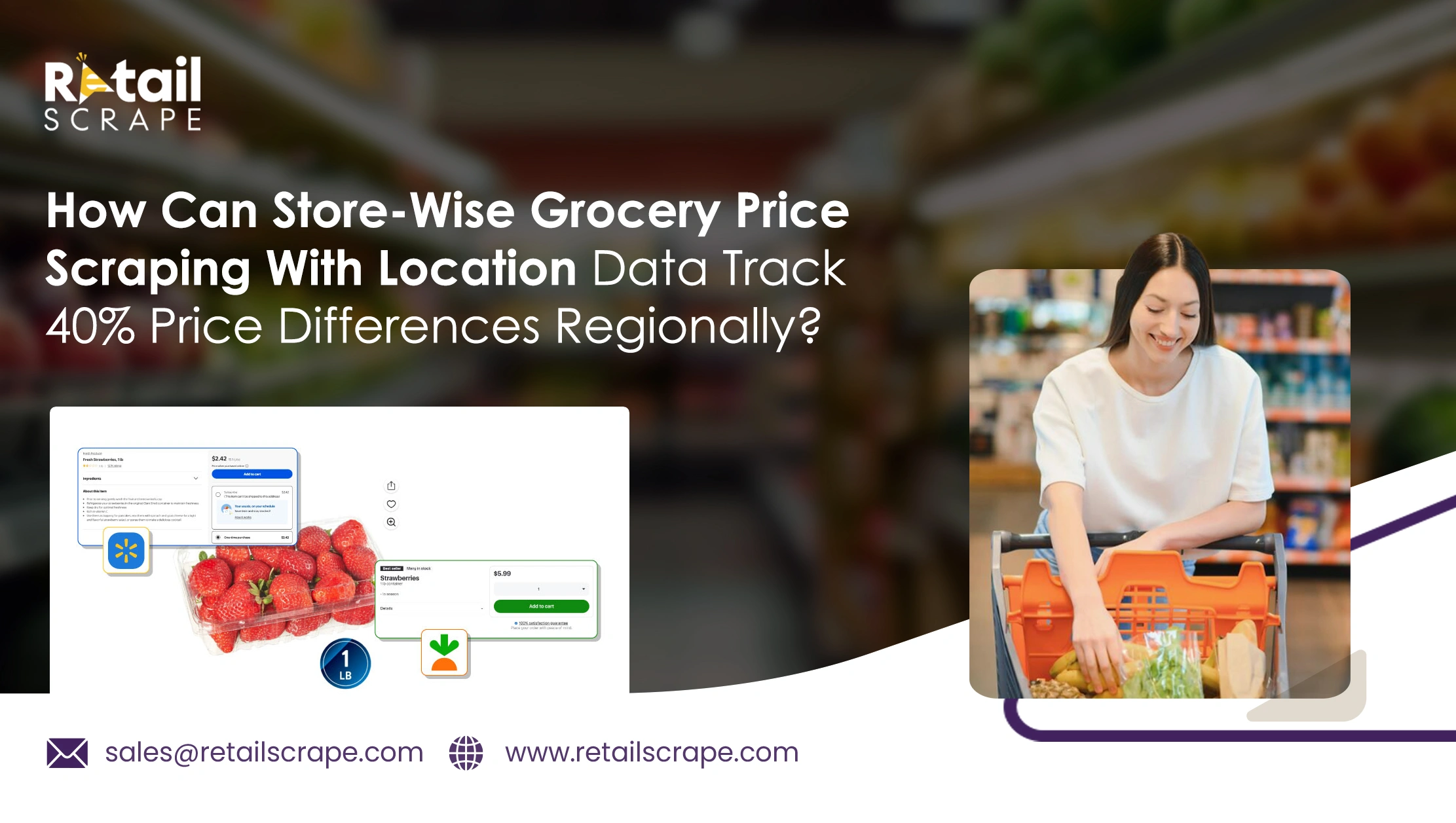 How Can Store-Wise Grocery Price Scraping With Location Data Track 40% Price Differences Regionally?