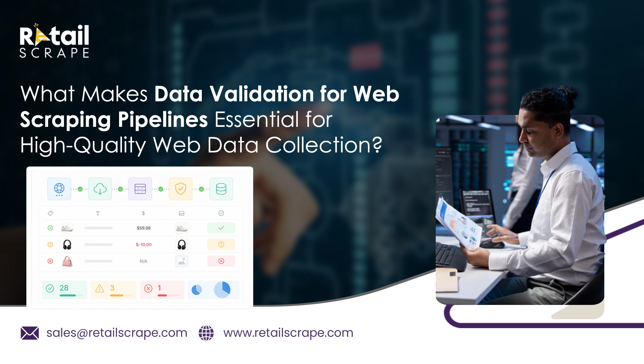 What Makes Data Validation for Web Scraping Pipelines Essential for High-Quality Web Data Collection?