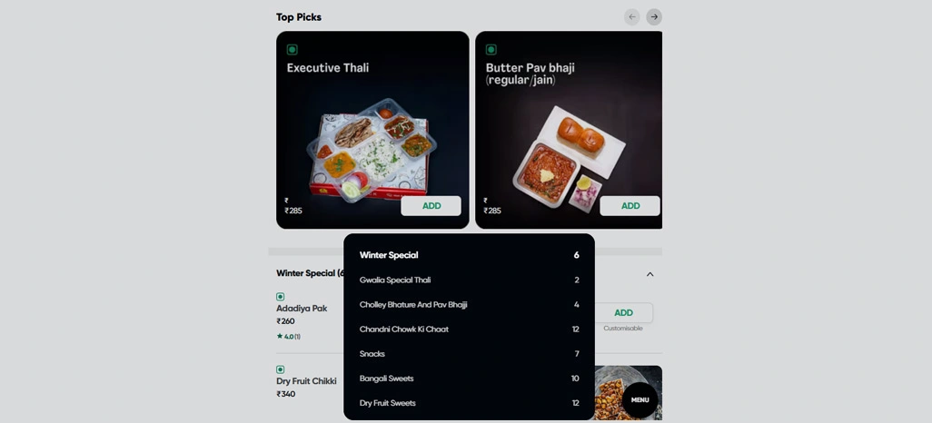 Strategic Price Positioning Across Competitive Food Landscapes
