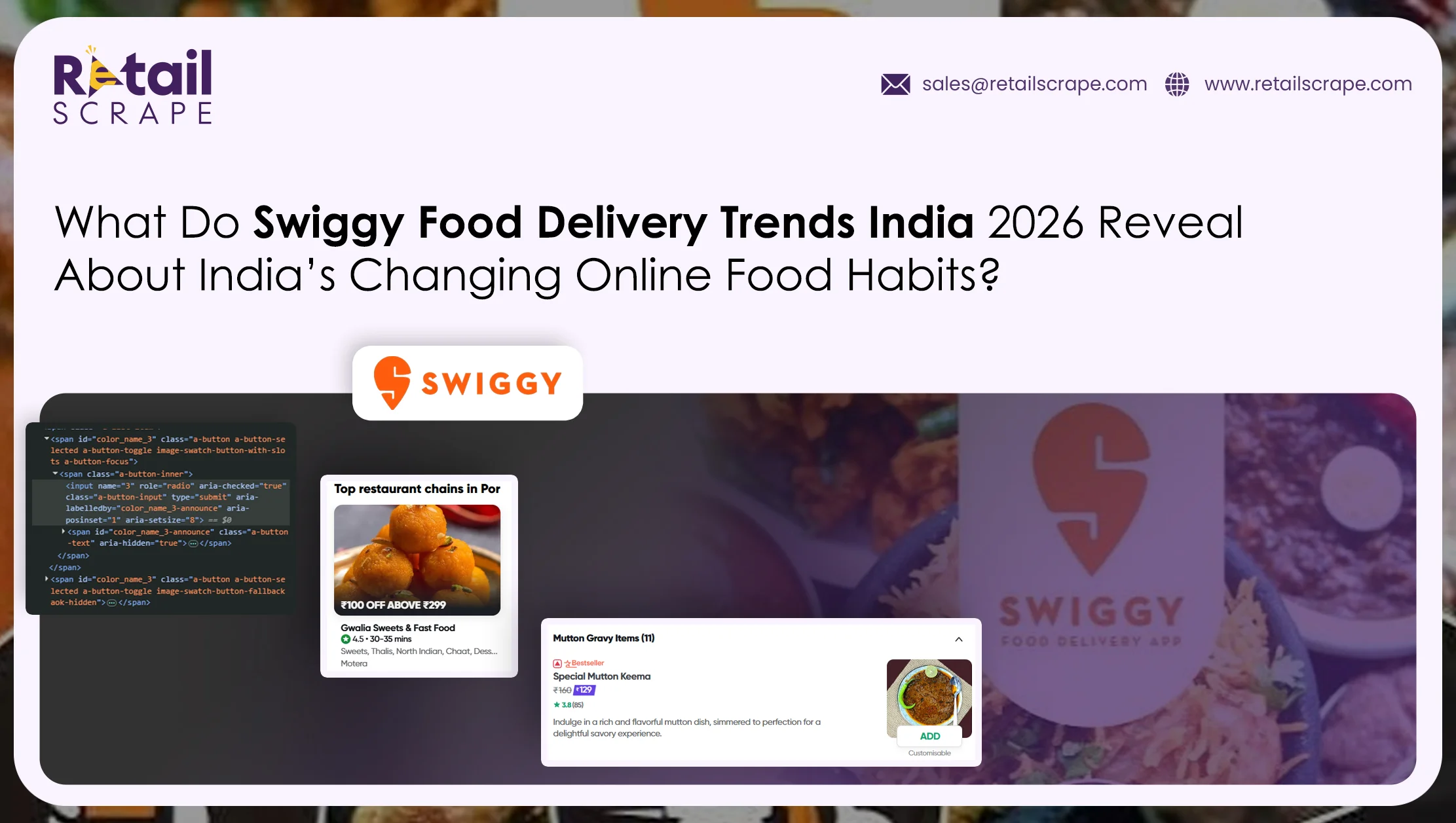 What Do Swiggy Food Delivery Trends India 2026 Reveal About India's Changing Online Food Habits?