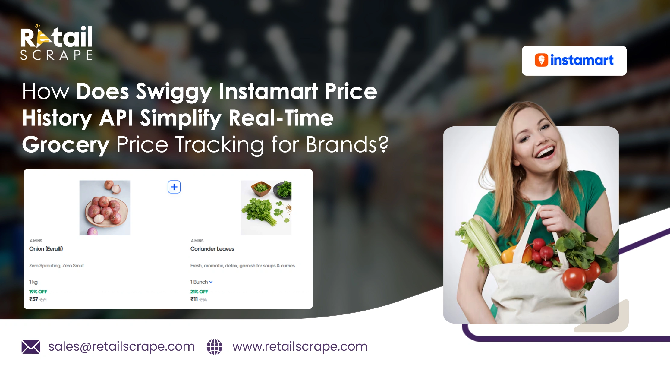 How Does Swiggy Instamart Price History API Simplify Real-Time Grocery Price Tracking for Brands?