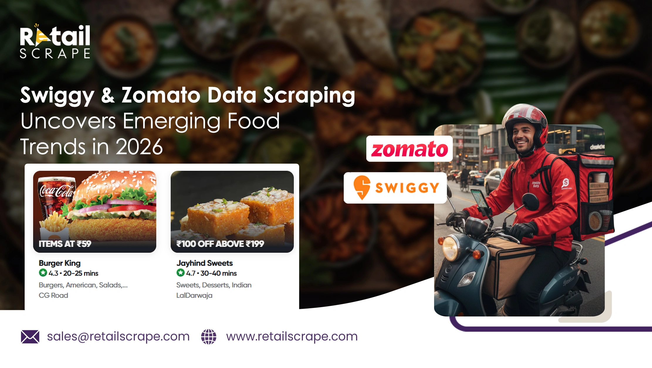 Swiggy & Zomato Data Scraping Uncovers Emerging Food Trends in 2026