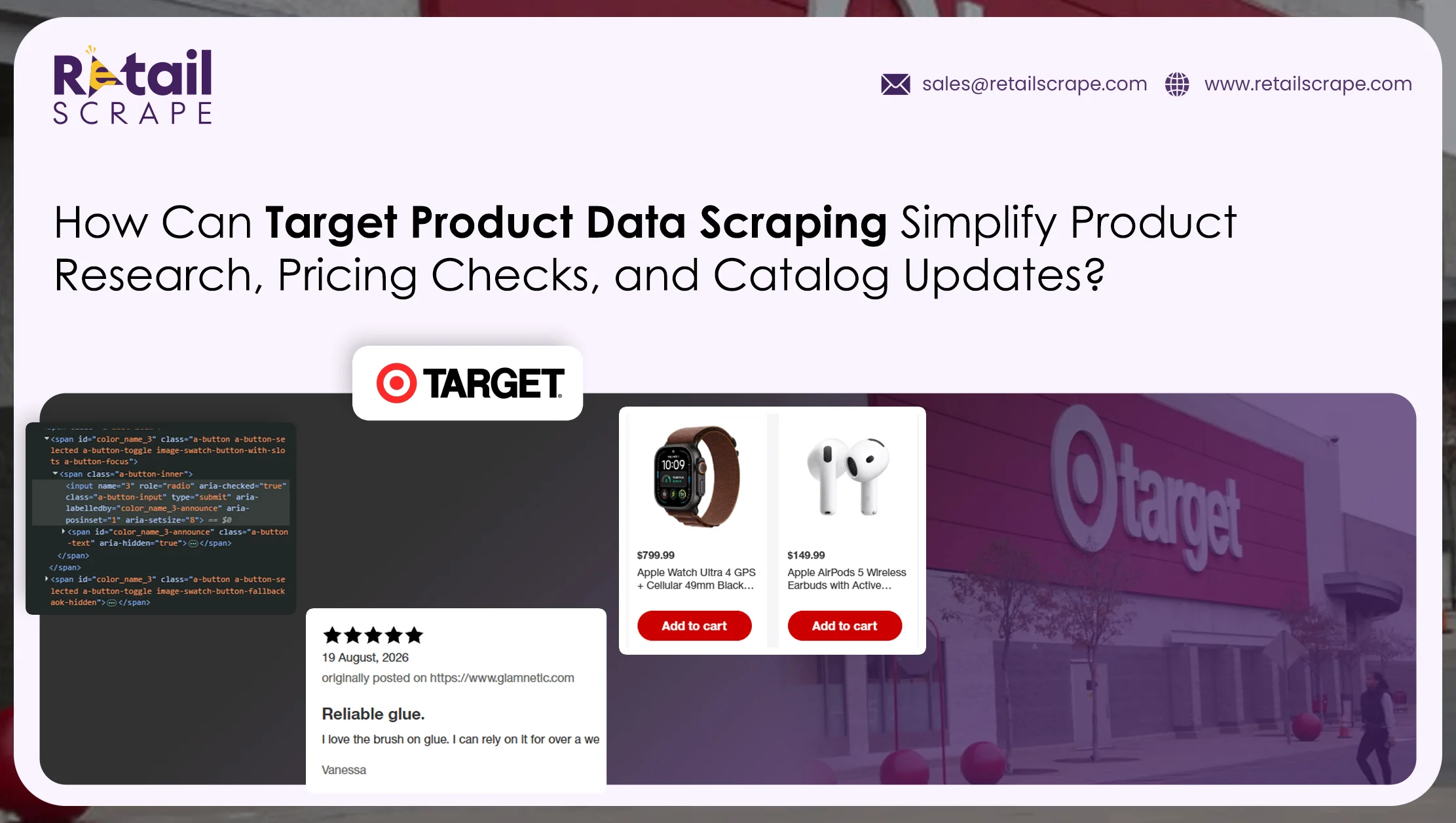 How Can Target Product Data Scraping Simplify Product Research, Pricing Checks, and Catalog Updates?
