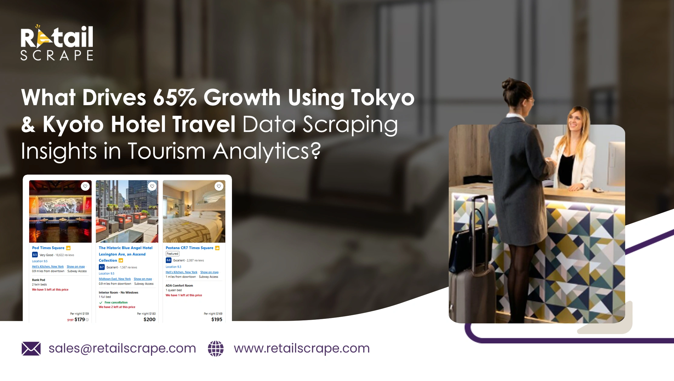 What Drives 65% Growth Using Tokyo & Kyoto Hotel Travel Data Scraping Insights in Tourism Analytics?