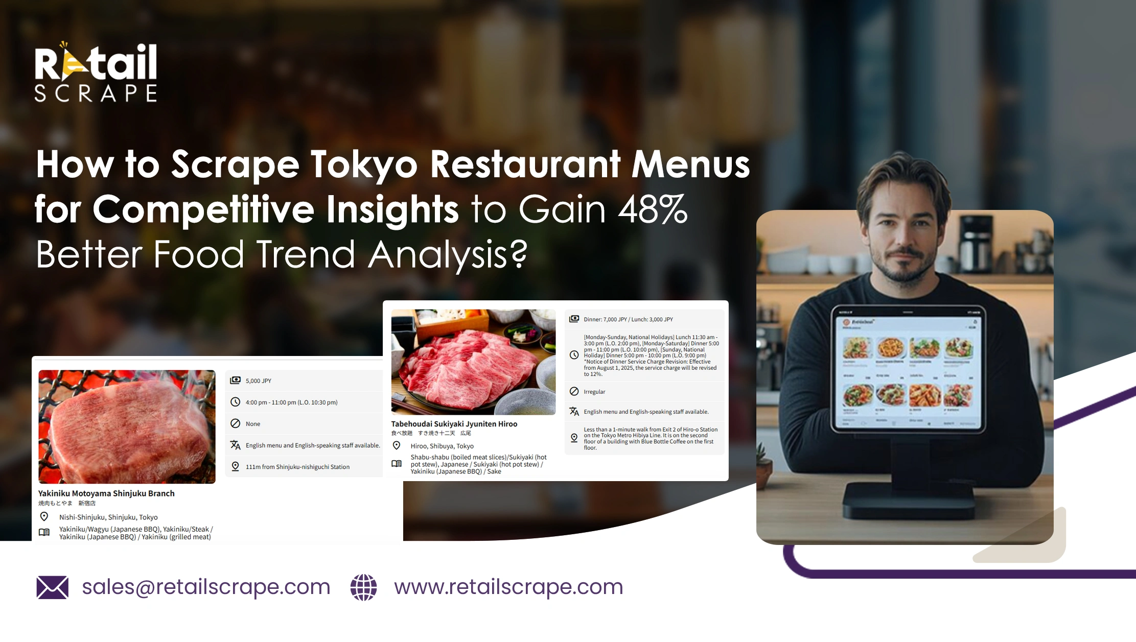 How to Scrape Tokyo Restaurant Menus for Competitive Insights to Gain 48% Better Food Trend Analysis?