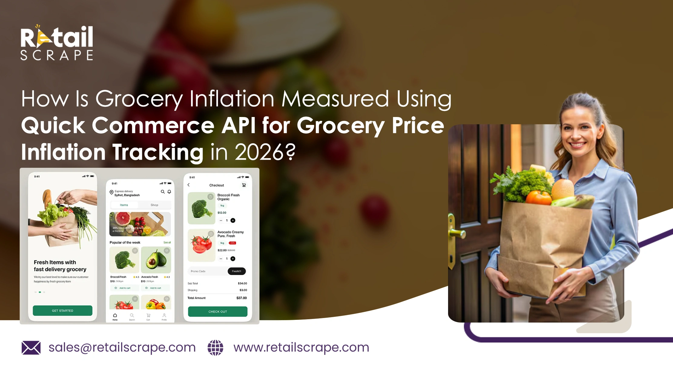 How Is Grocery Inflation Measured Using Quick Commerce API for Grocery Price Inflation Tracking in 2026?
