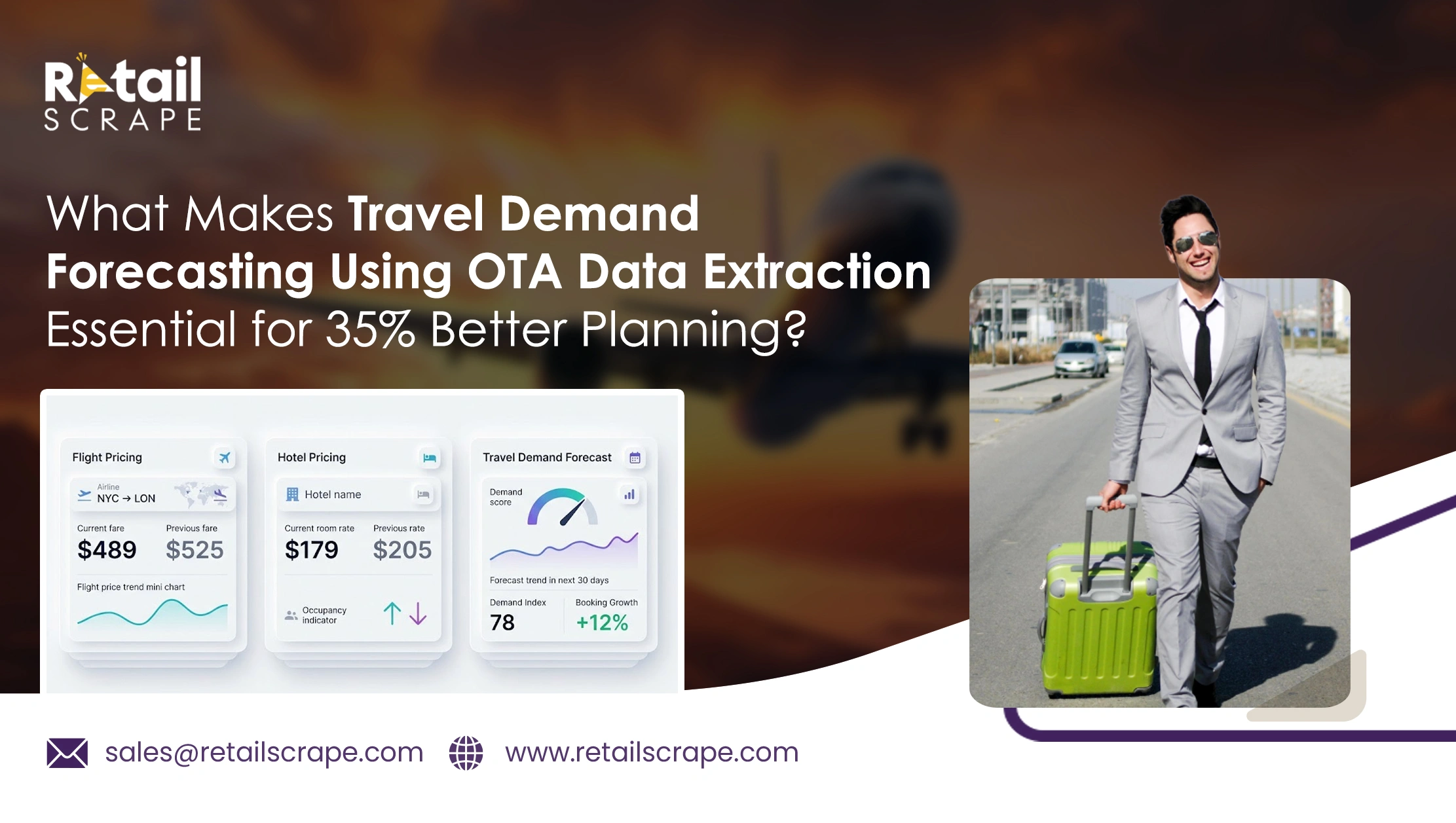 What Makes Travel Demand Forecasting Using OTA Data Extraction Essential for 35% Better Planning?