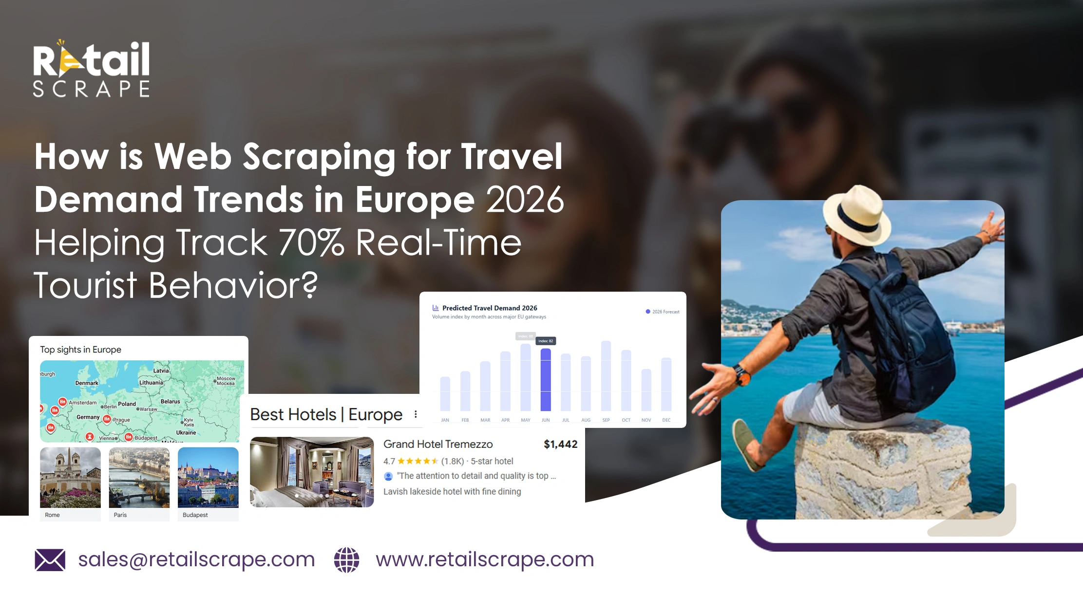 How is Web Scraping for Travel Demand Trends in Europe 2026 Helping Track 70% Real-Time Tourist Behavior?